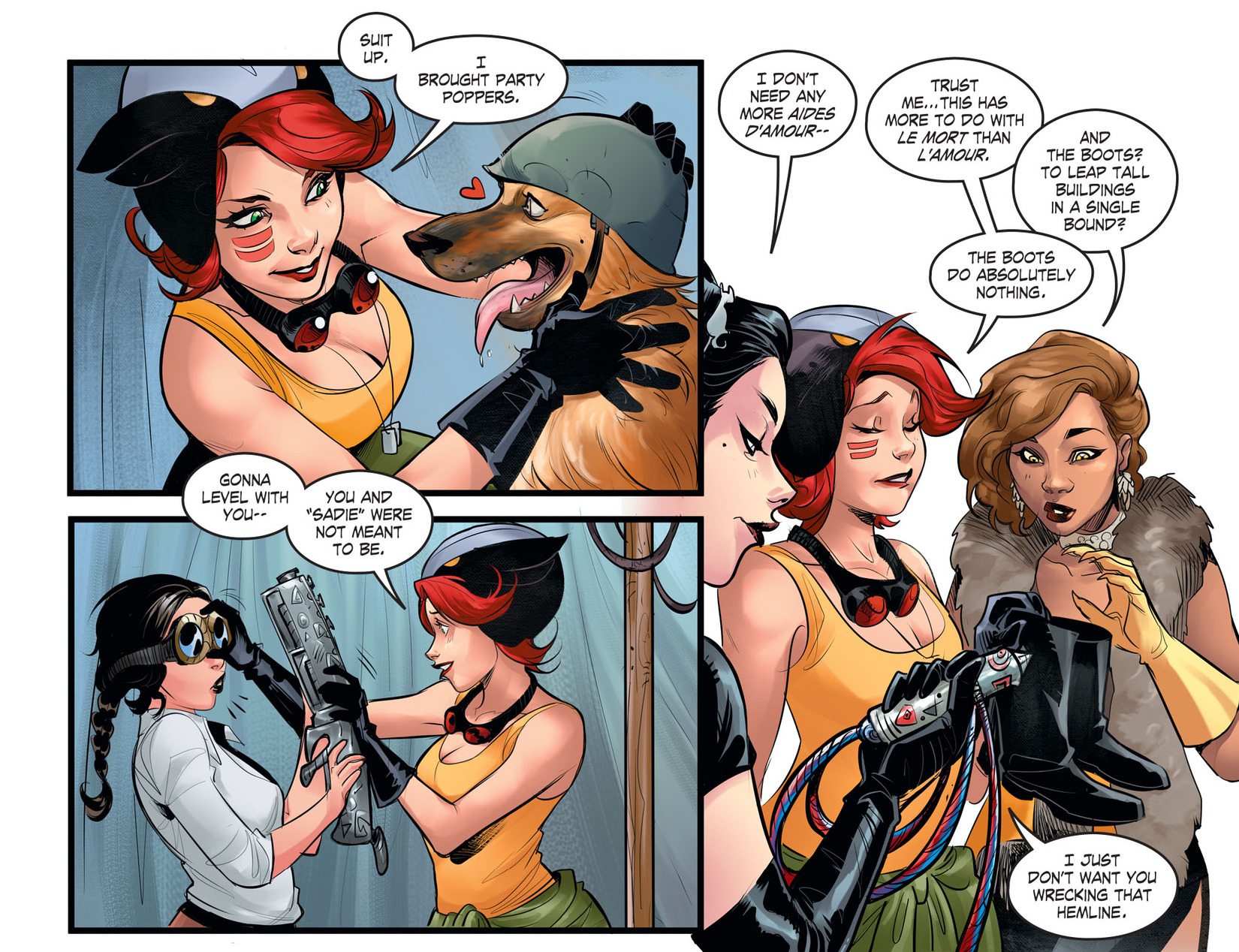 Read online DC Comics: Bombshells comic -  Issue #61 - 13