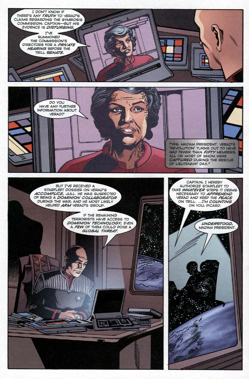Read online Star Trek: Divided We Fall comic -  Issue #3 - 7