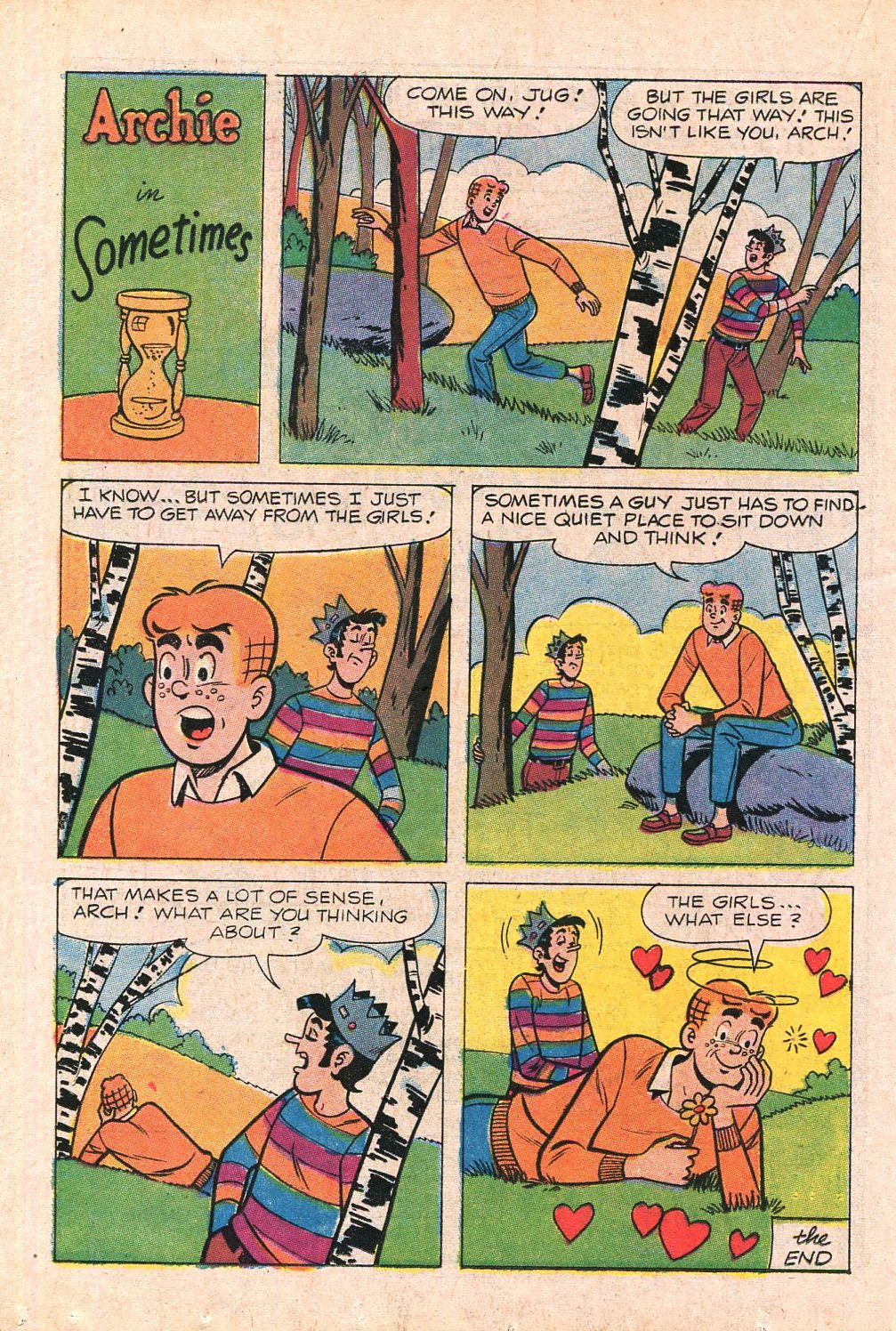 Read online Archie's TV Laugh-Out comic -  Issue #9 - 38