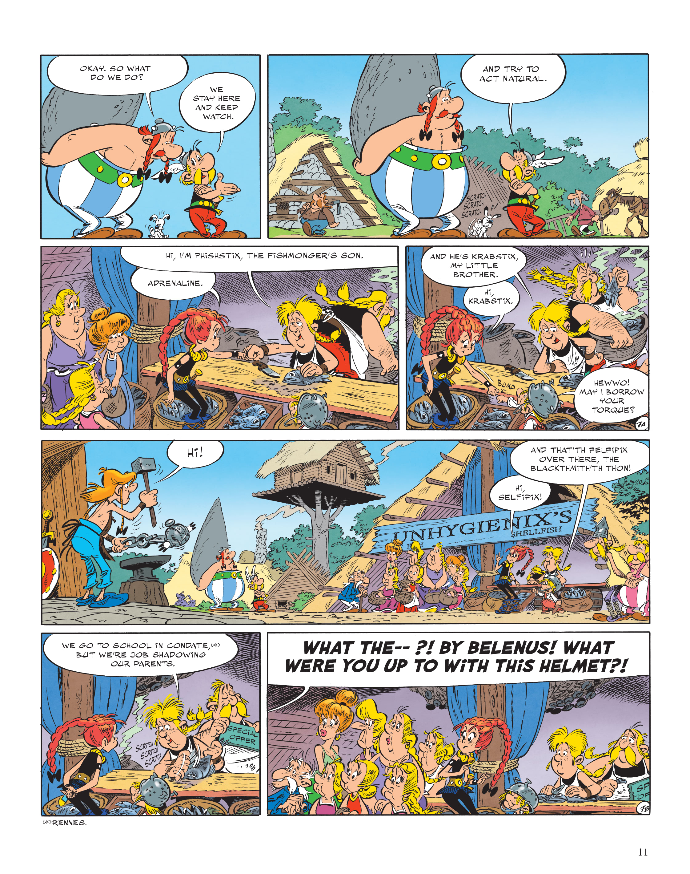 Read online Asterix comic -  Issue #38 - 12