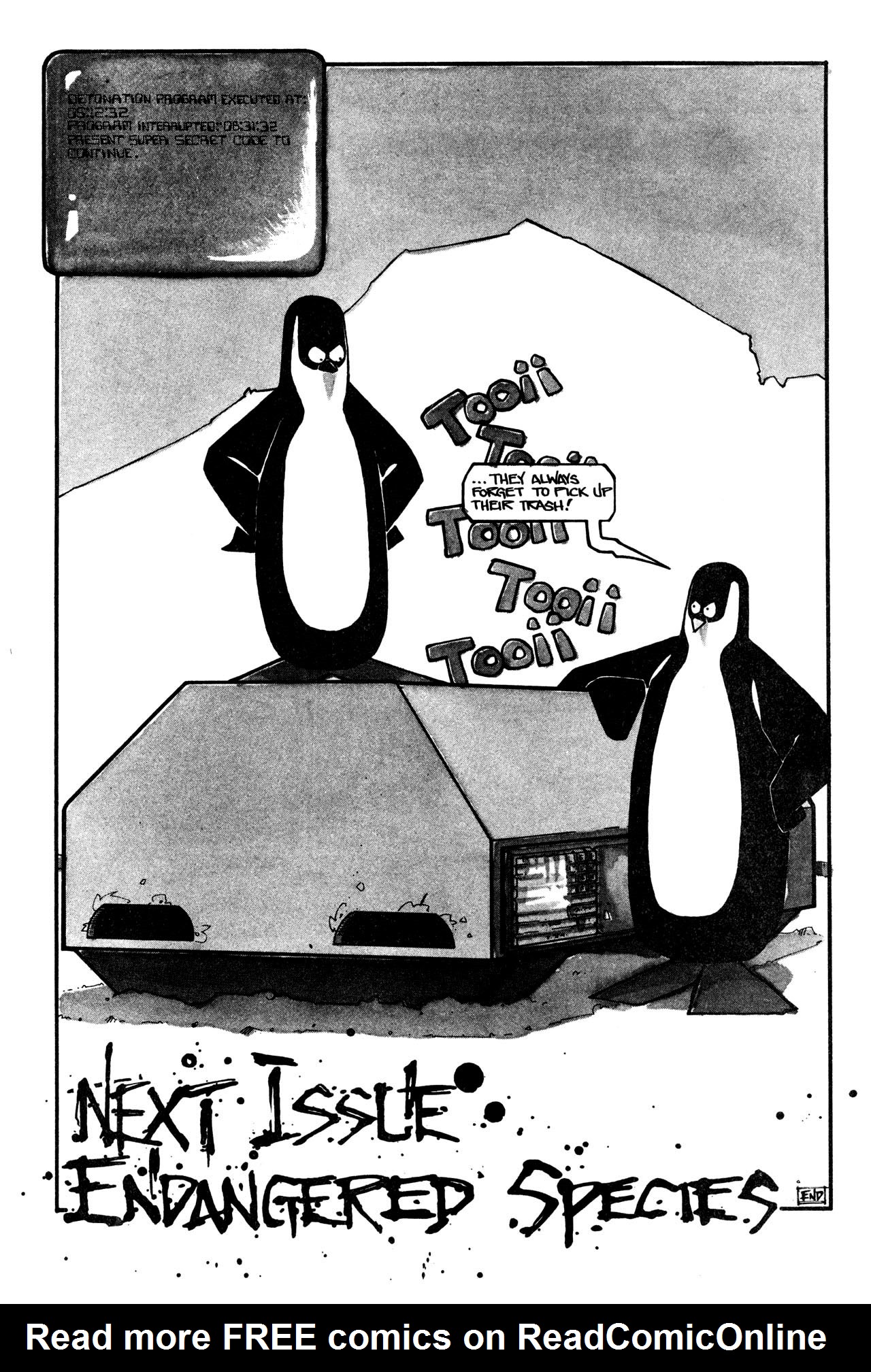 Read online Samurai Penguin comic -  Issue #3 - 22