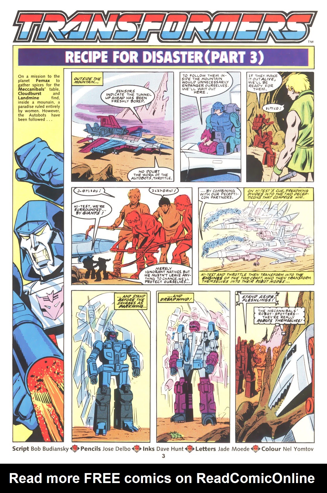 Read online The Transformers (UK) comic -  Issue #219 - 3