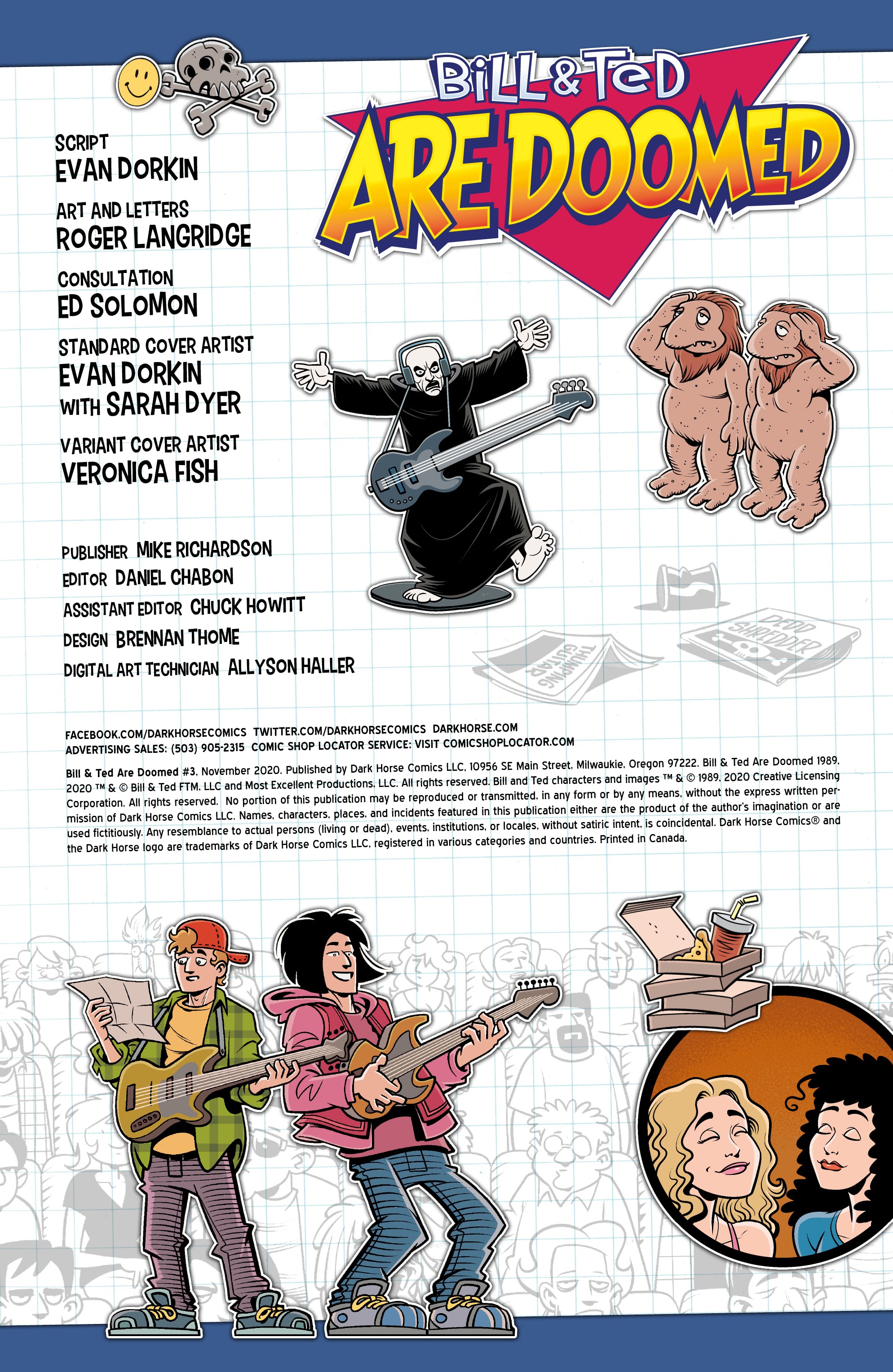 Read online Bill and Ted Are Doomed comic -  Issue #3 - 2