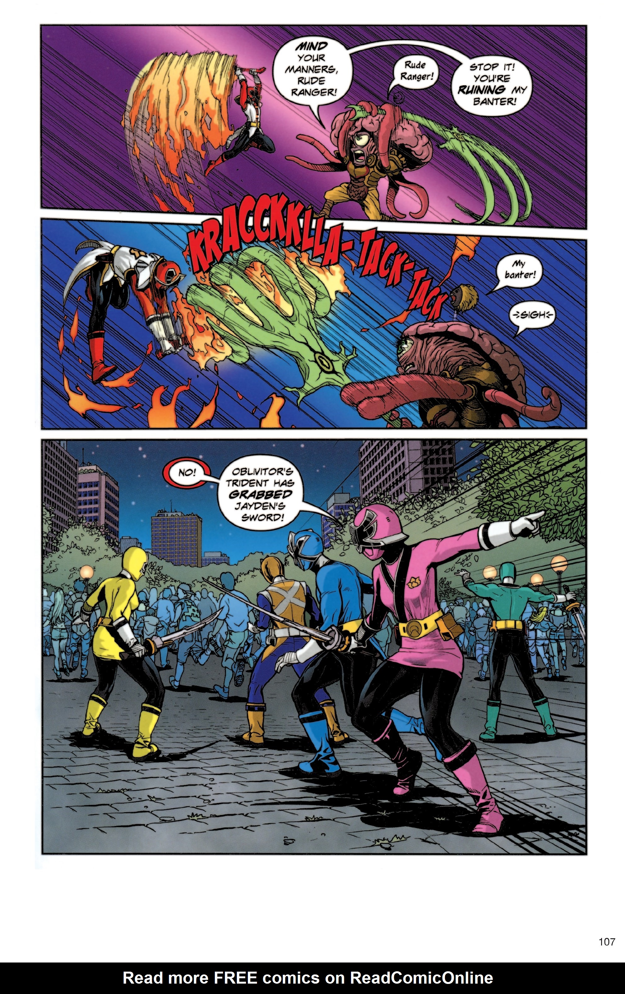 Read online Mighty Morphin Power Rangers Archive comic -  Issue # TPB 2 (Part 2) - 4