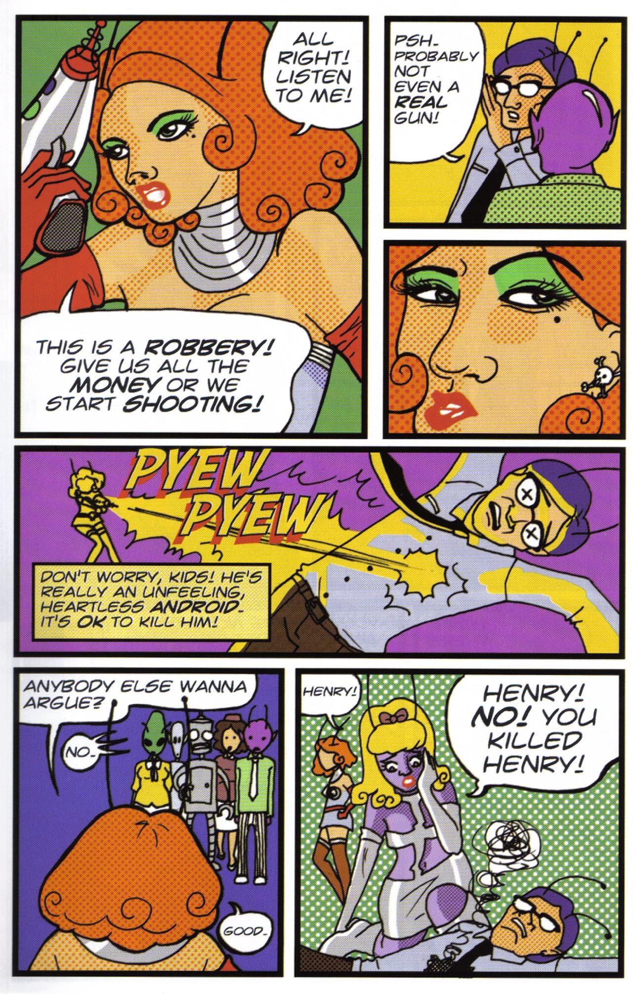 Read online I Was Kidnapped By Lesbian Pirates From Outer Space comic -  Issue #2 - 14