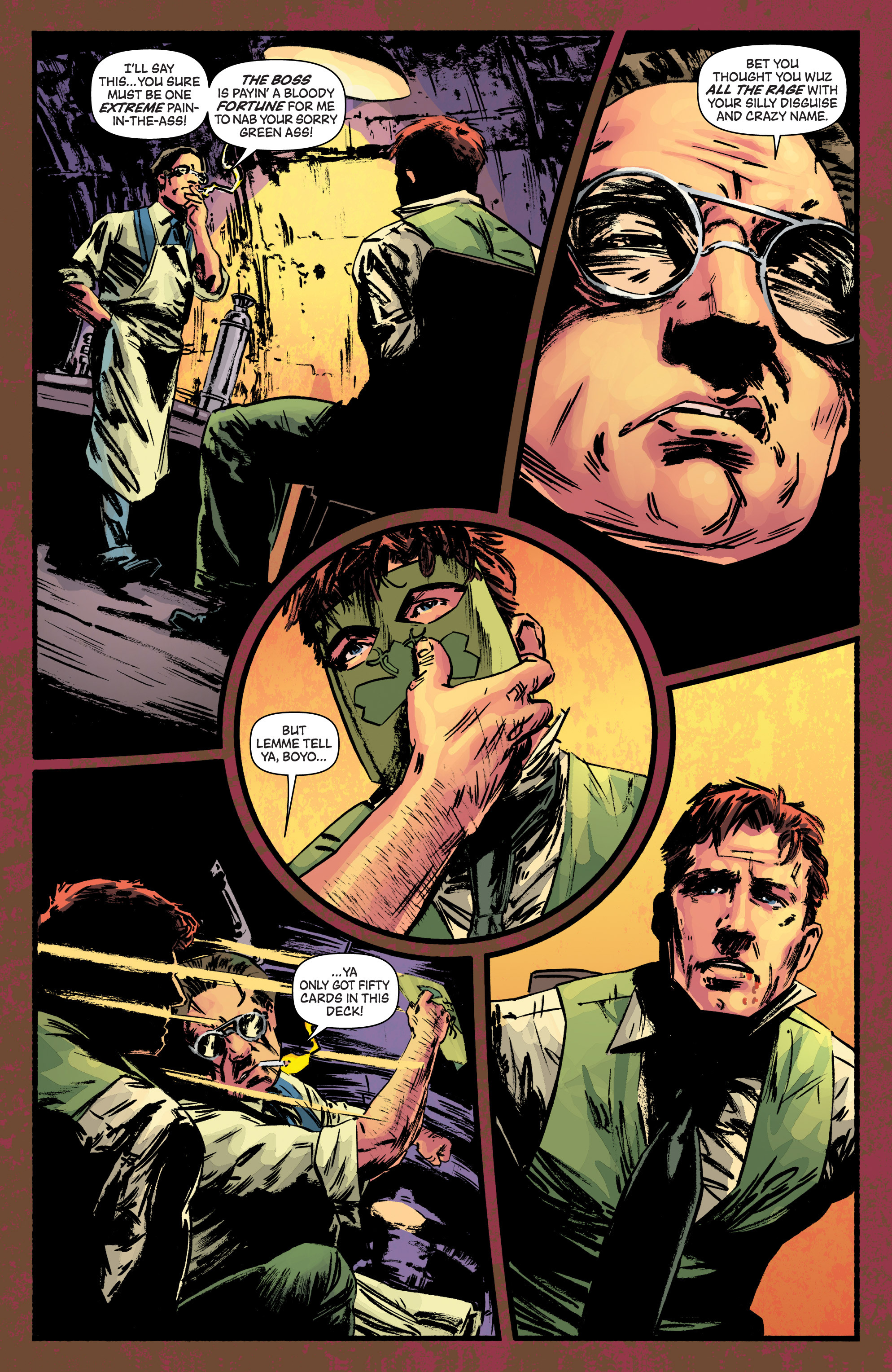 Green Hornet: Year One Issue #11 #12 - English 8