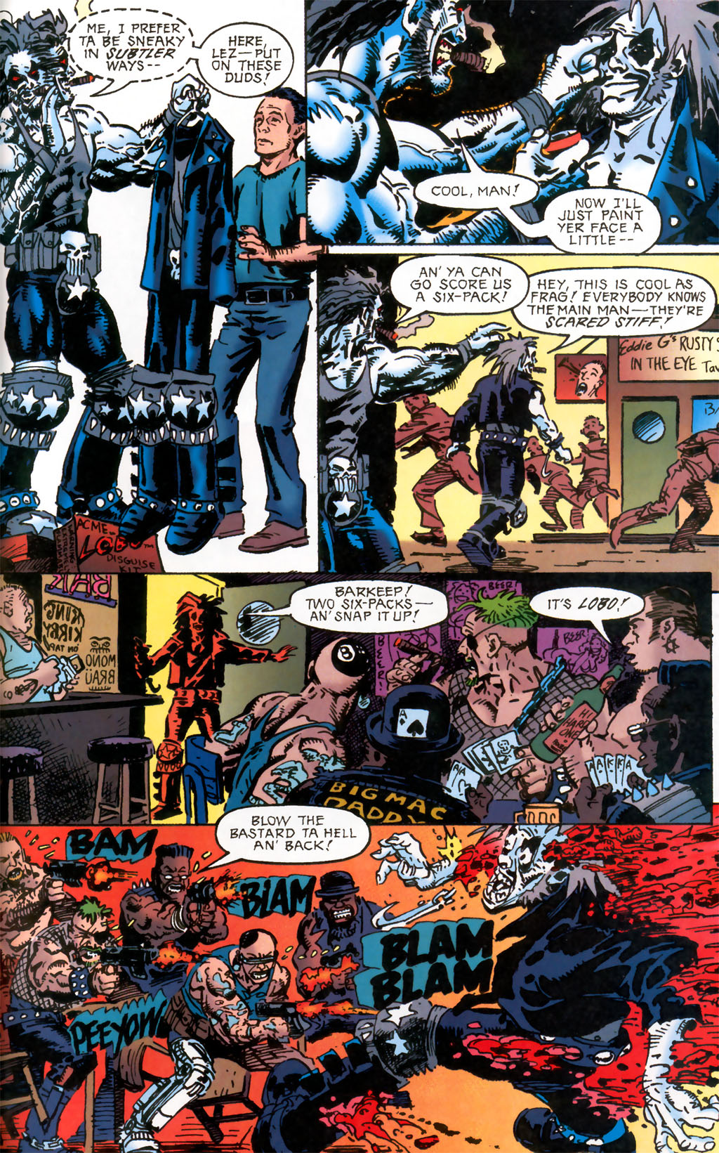 Read online Lobo: Bounty Hunting for Fun and Profit comic -  Issue # Full - 41