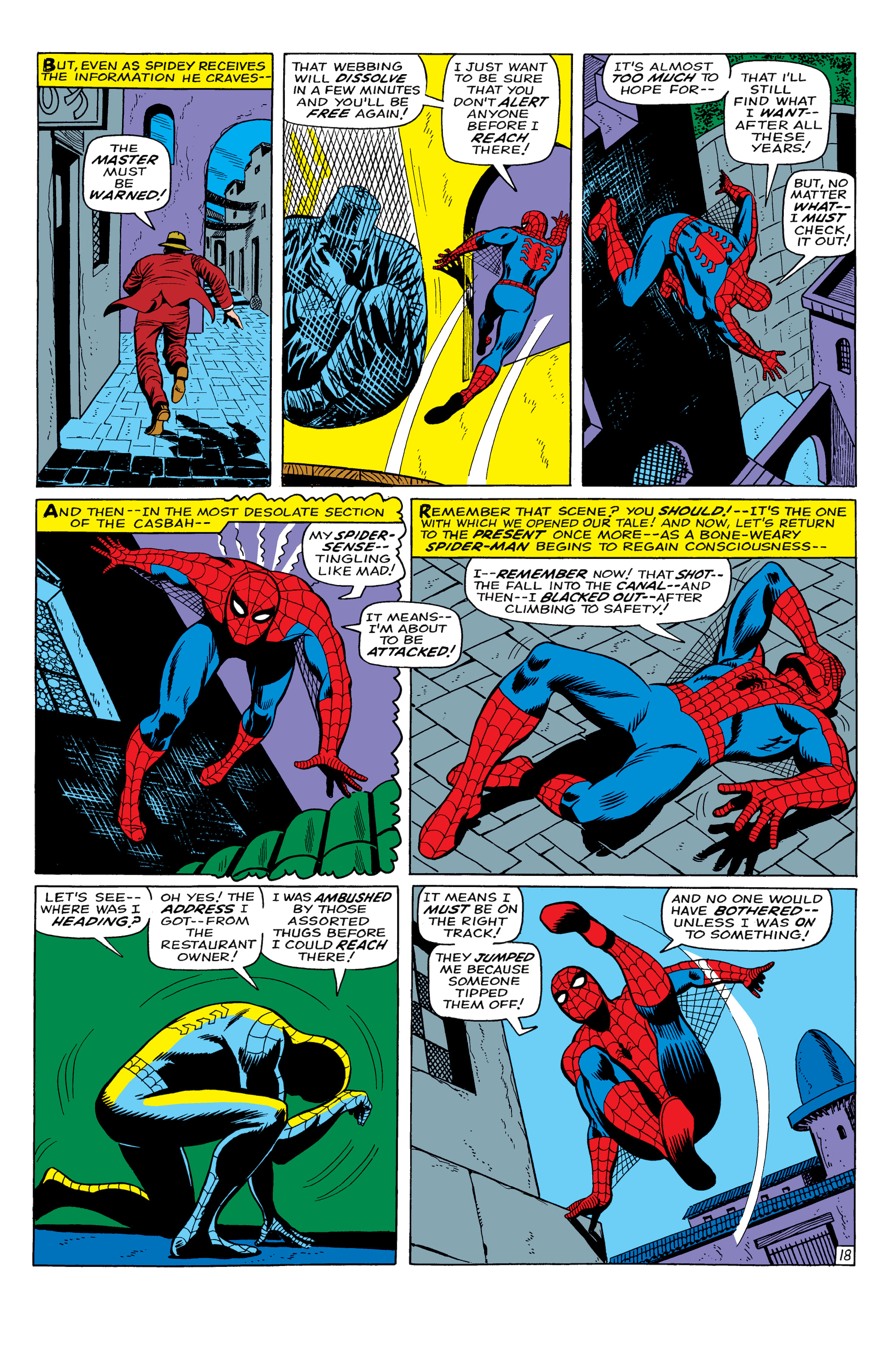 Read online Amazing Spider-Man Epic Collection comic -  Issue # The Secret of the Petrified Tablet (Part 1) - 23