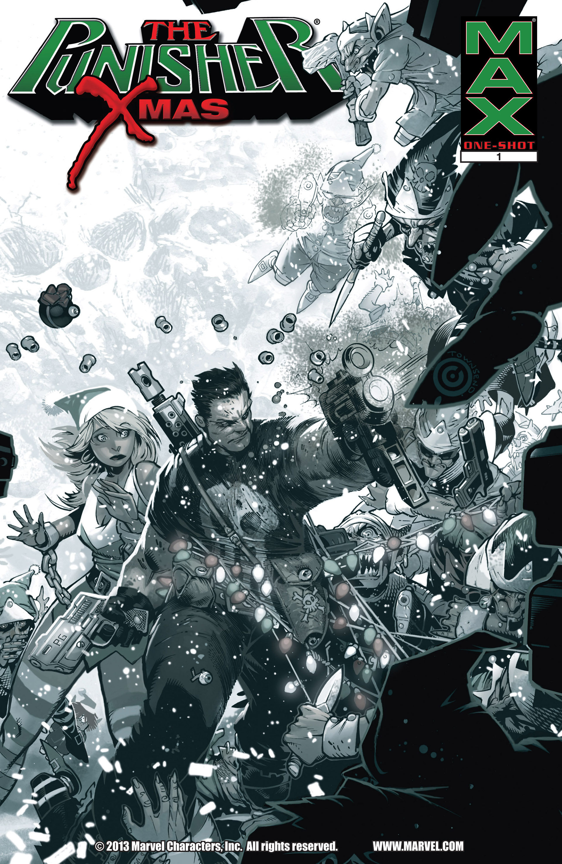 Read online Punisher MAX X-Mas Special comic -  Issue # Full - 1