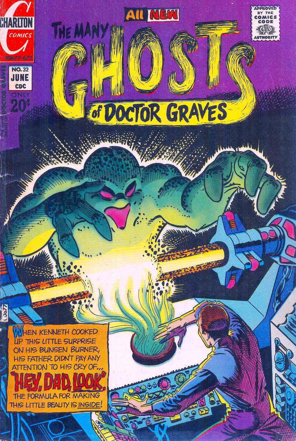 Read online The Many Ghosts of Dr. Graves comic -  Issue #32 - 1