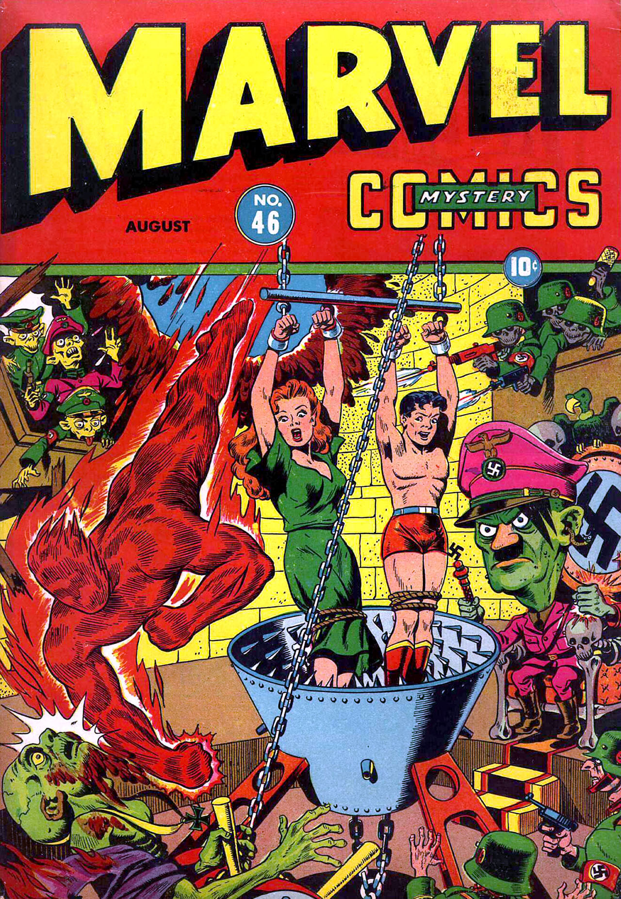 Read online Marvel Mystery Comics comic -  Issue #46 - 1