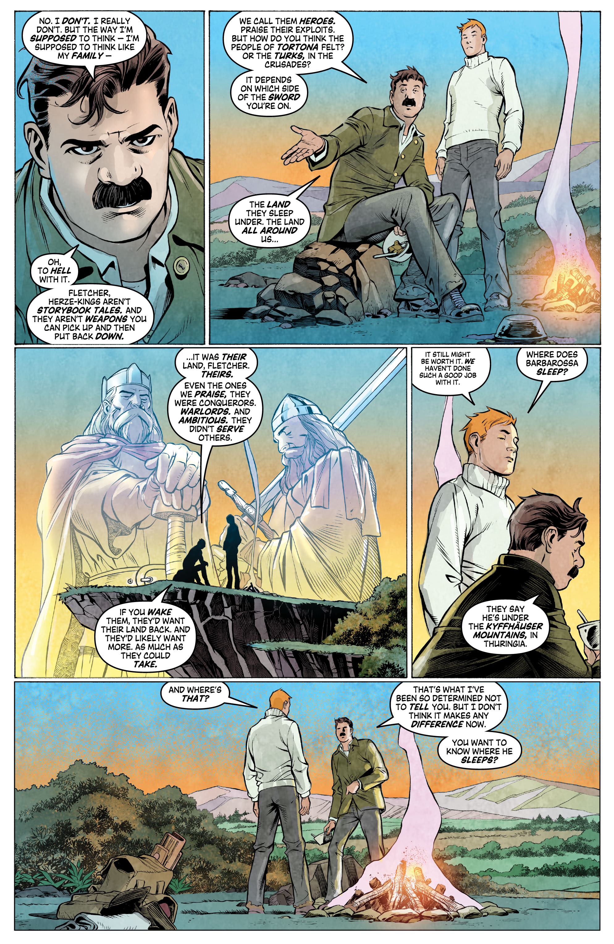 Read online Arrowsmith: Behind Enemy Lines comic -  Issue #6 - 21
