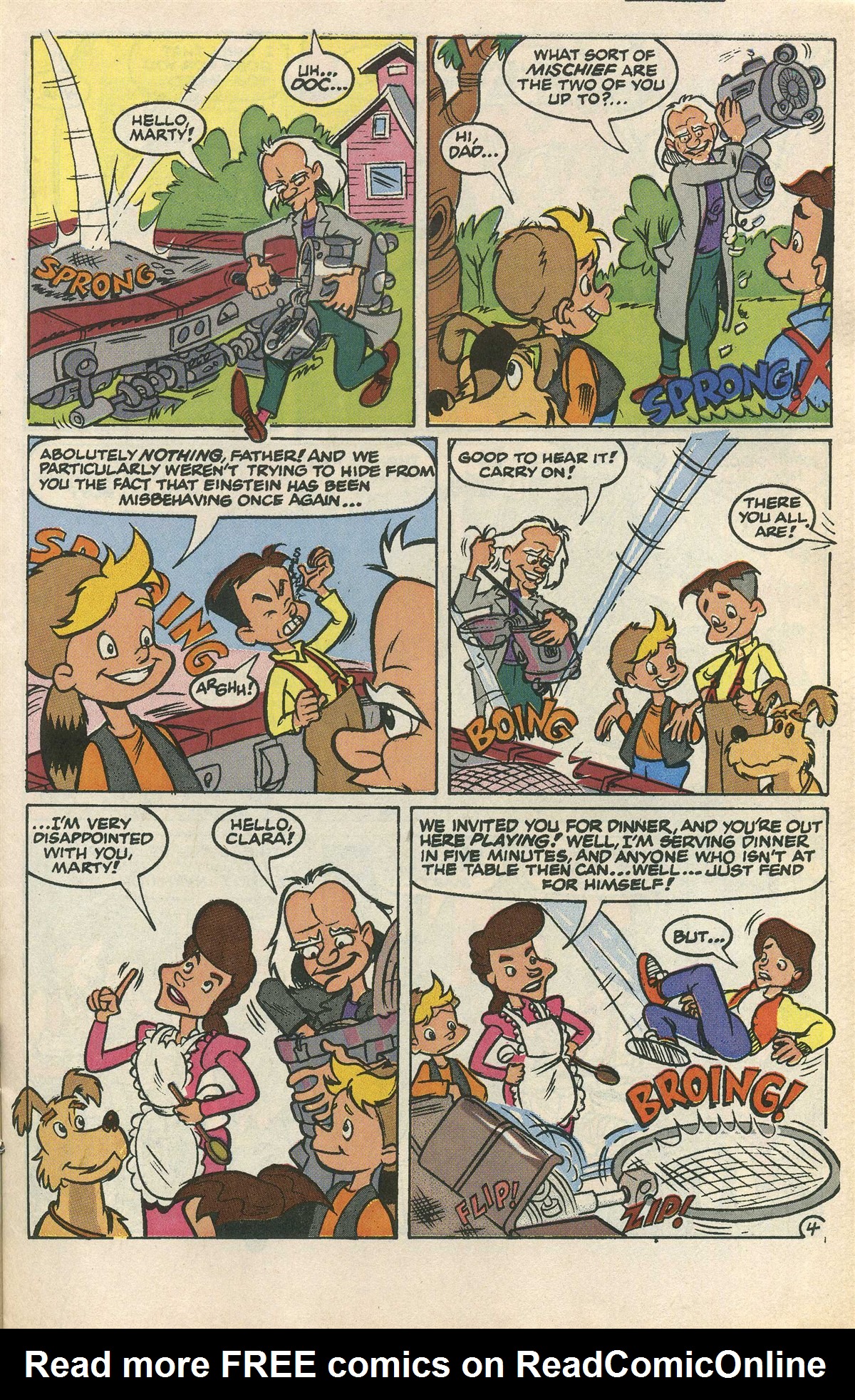 Read online Back to the Future (1991) comic -  Issue #1 - 7