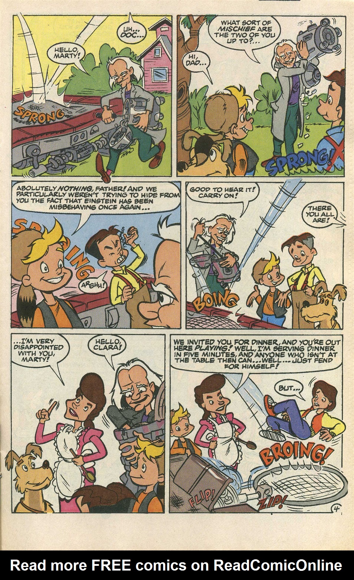 Read online Back to the Future (1991) comic -  Issue #1 - 7
