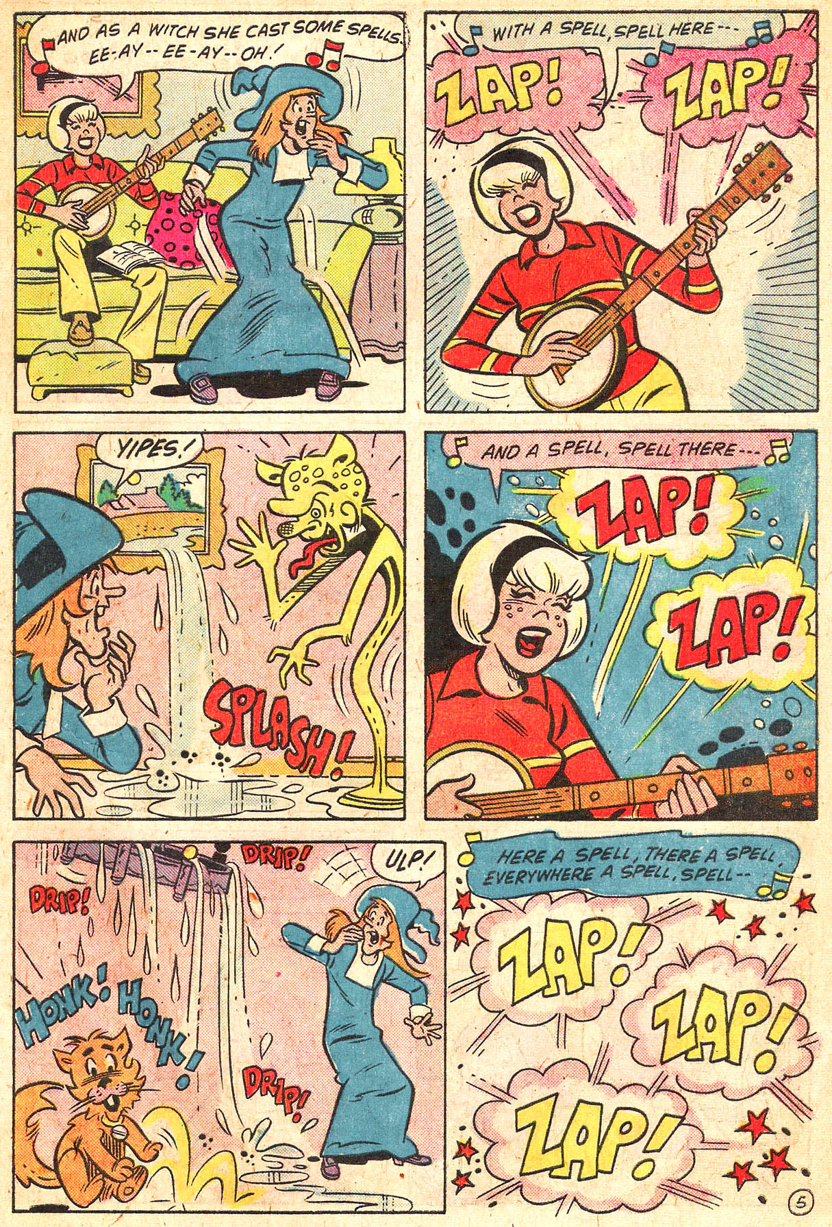 Read online Sabrina The Teenage Witch (1971) comic -  Issue #27 - 7