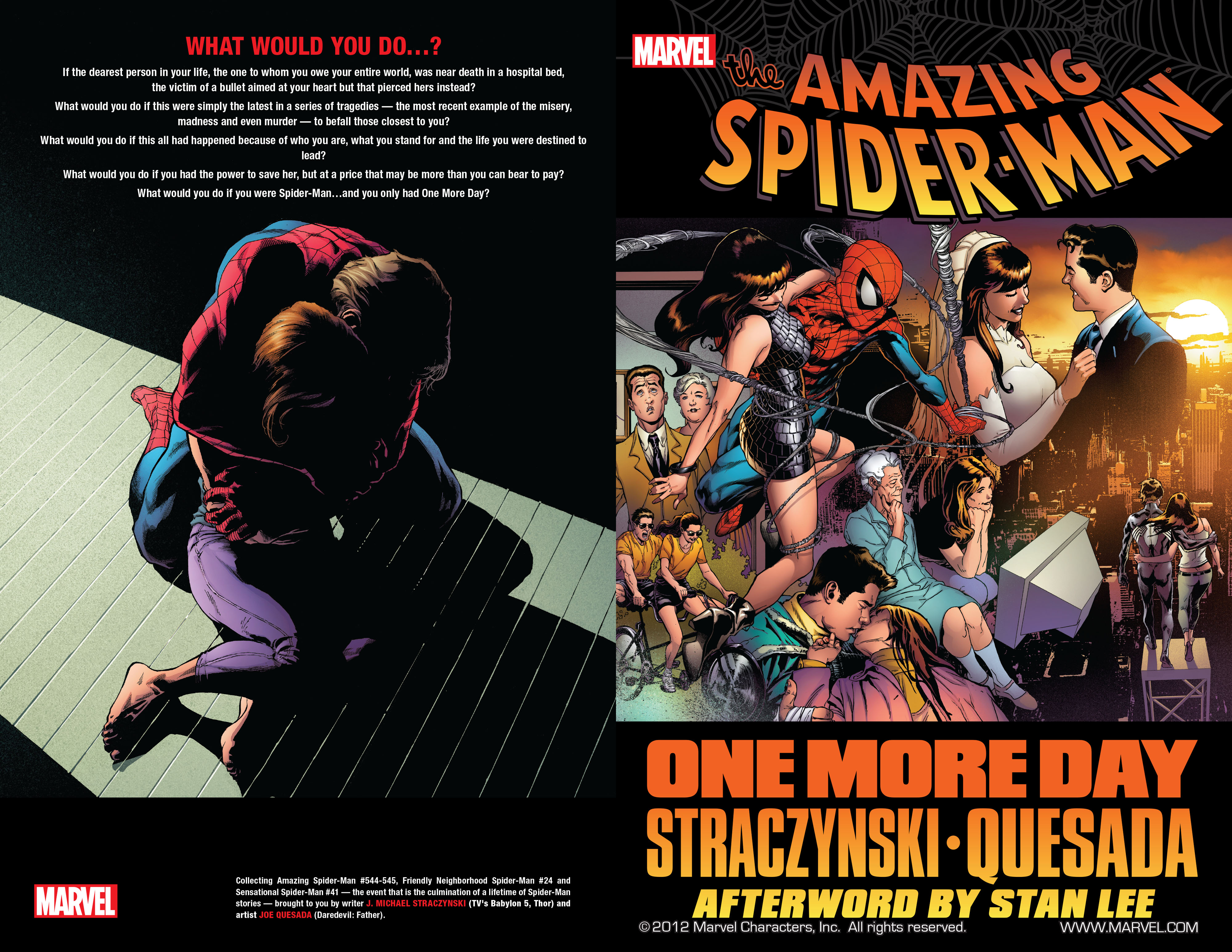 Read Online Spider Man One More Day Comic Issue Full