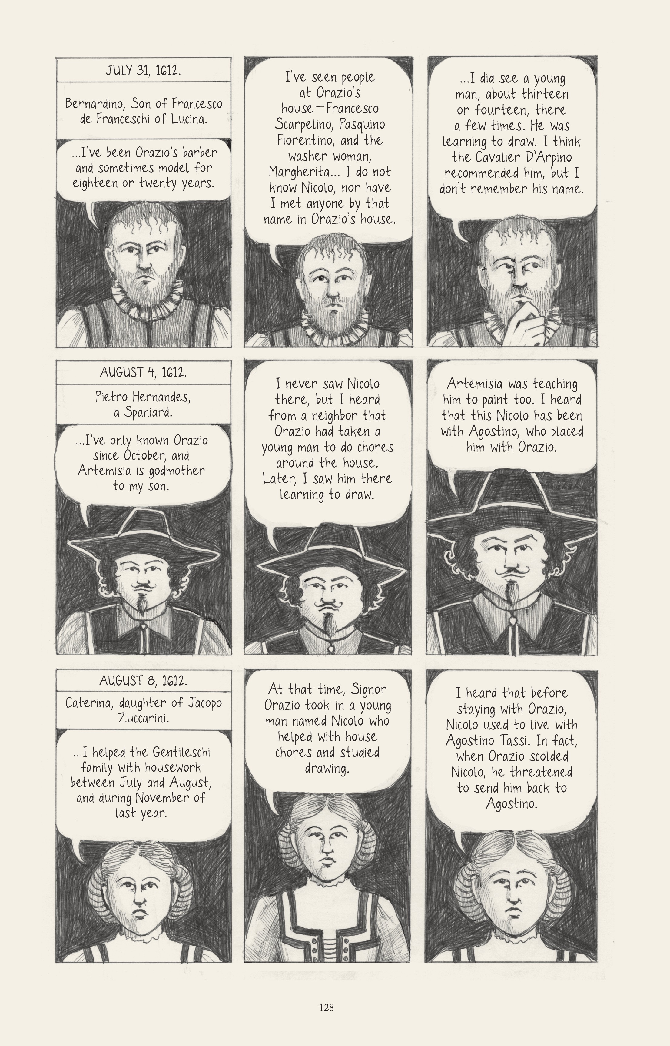 Read online I Know What I Am: The Life and Times of Artemisia Gentileschi comic -  Issue # TPB (Part 2) - 36