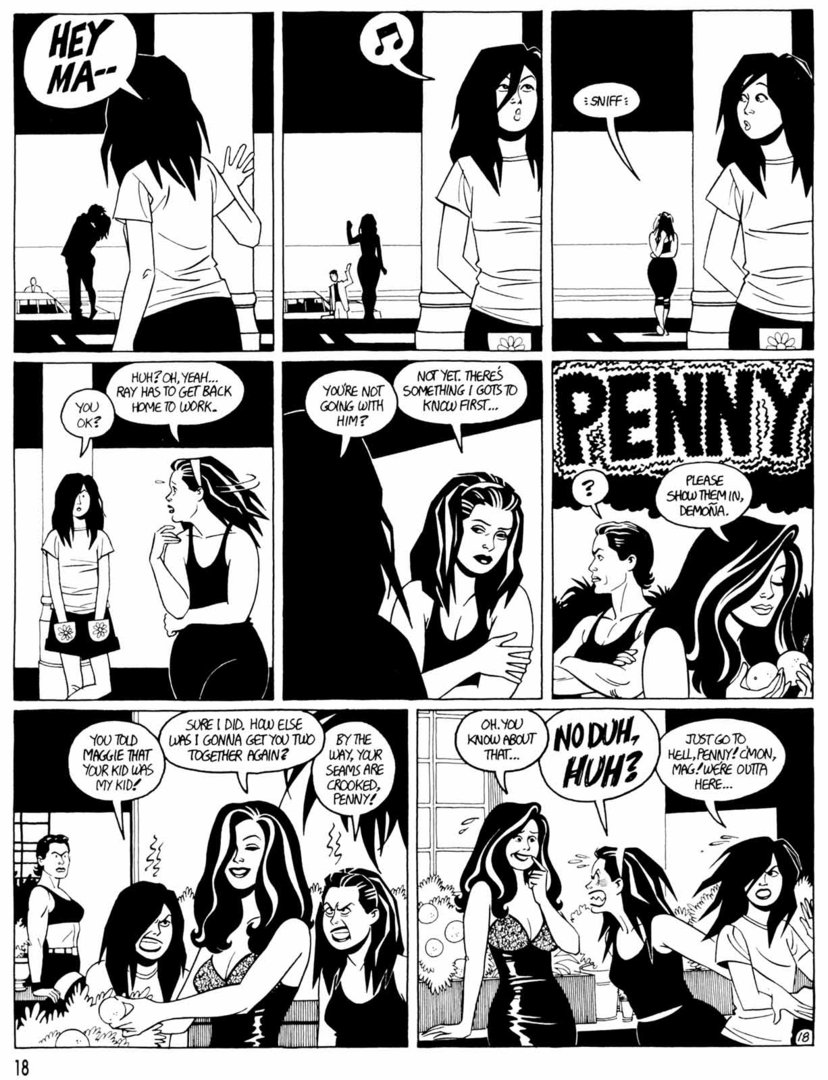 Read online Love and Rockets (1982) comic -  Issue #30 - 21