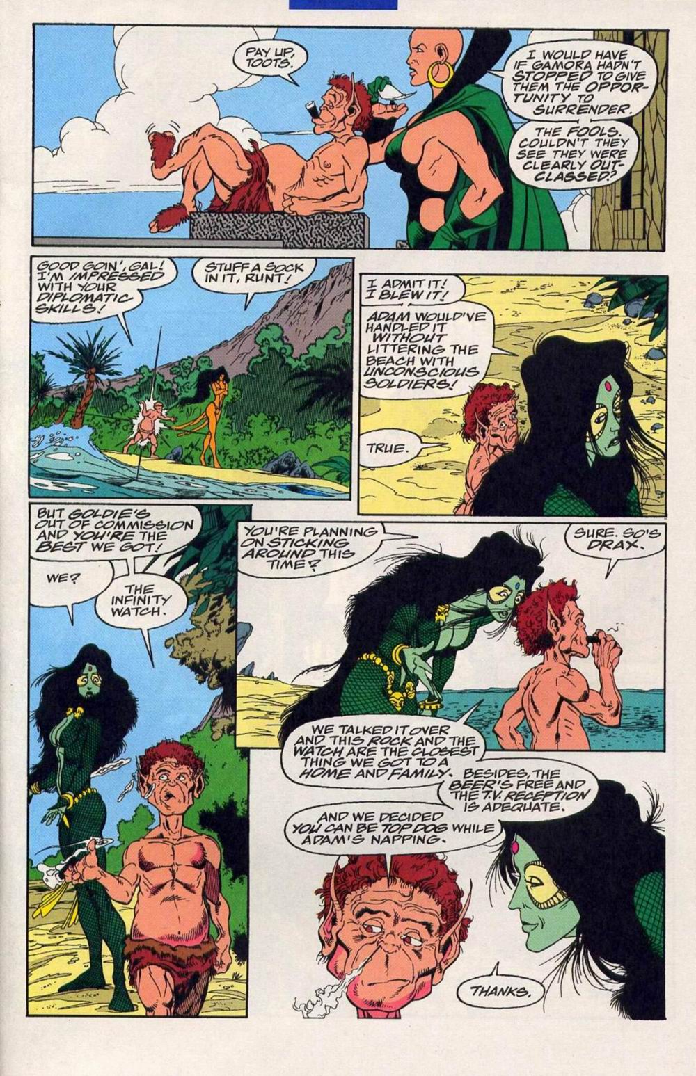 Read online Warlock and the Infinity Watch comic -  Issue #14 - 16