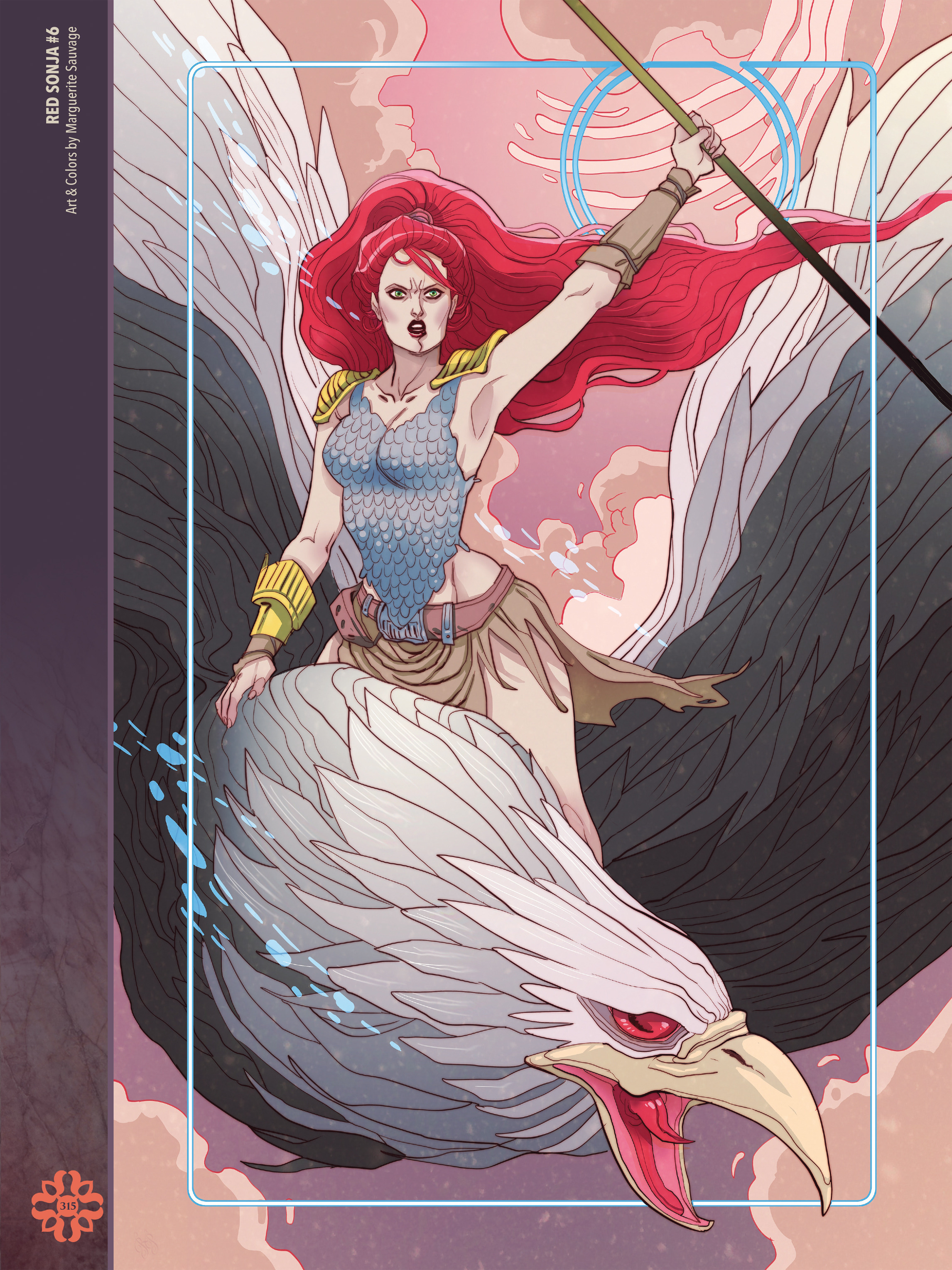 Read online The Art of Red Sonja comic -  Issue # TPB 2 (Part 4) - 16