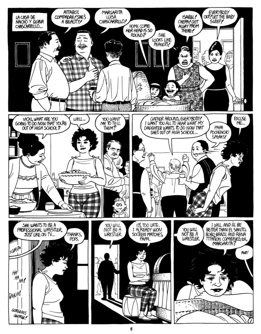 Read online Love and Rockets (1982) comic -  Issue #41 - 7