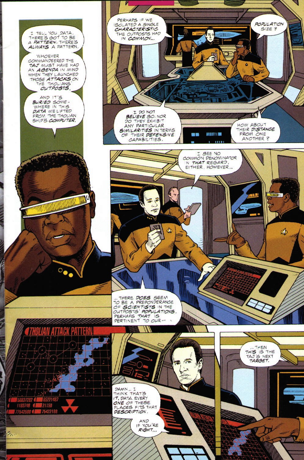 Read online Star Trek: The Next Generation (1989) comic -  Issue #75 - 2