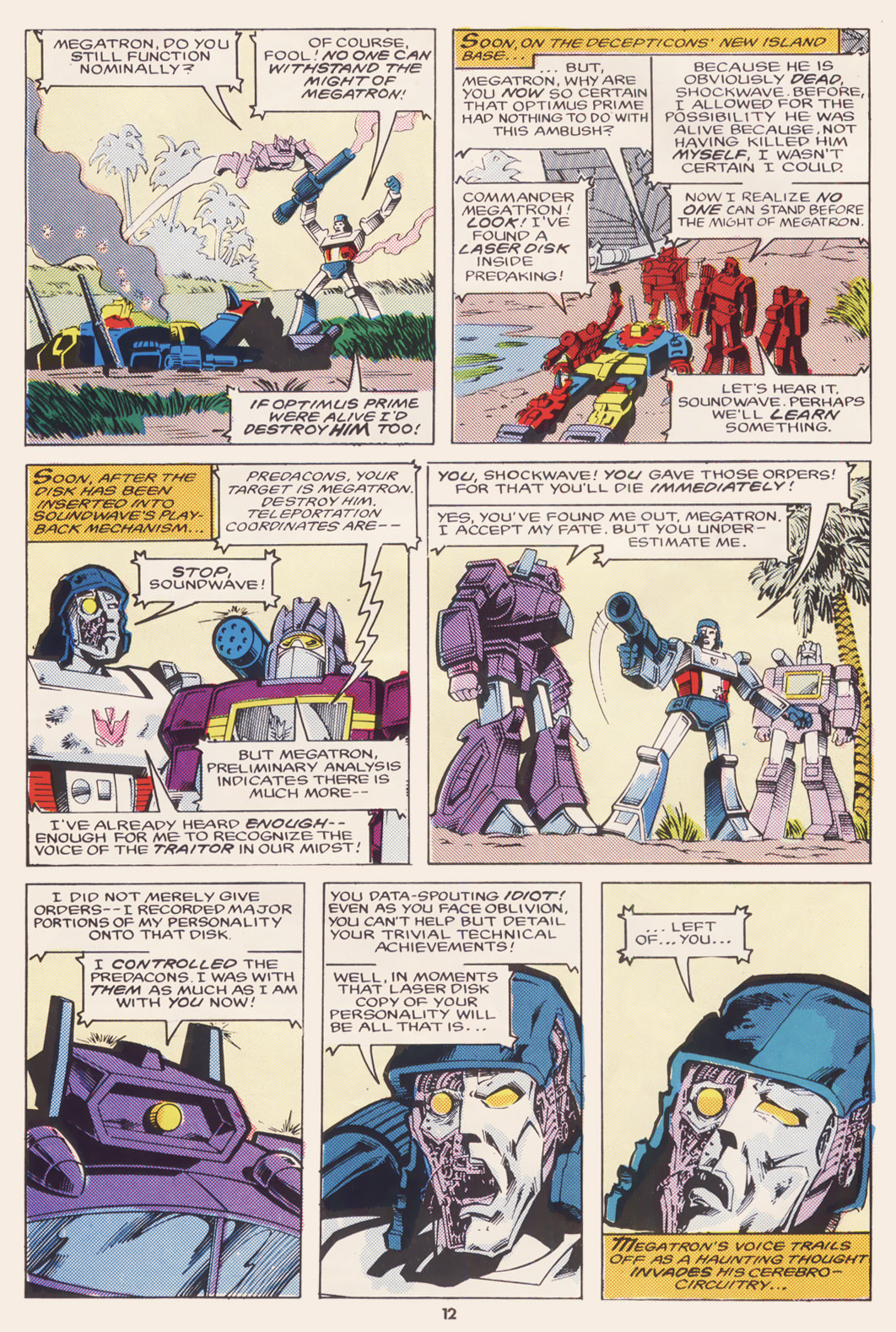 Read online The Transformers (UK) comic -  Issue #108 - 12