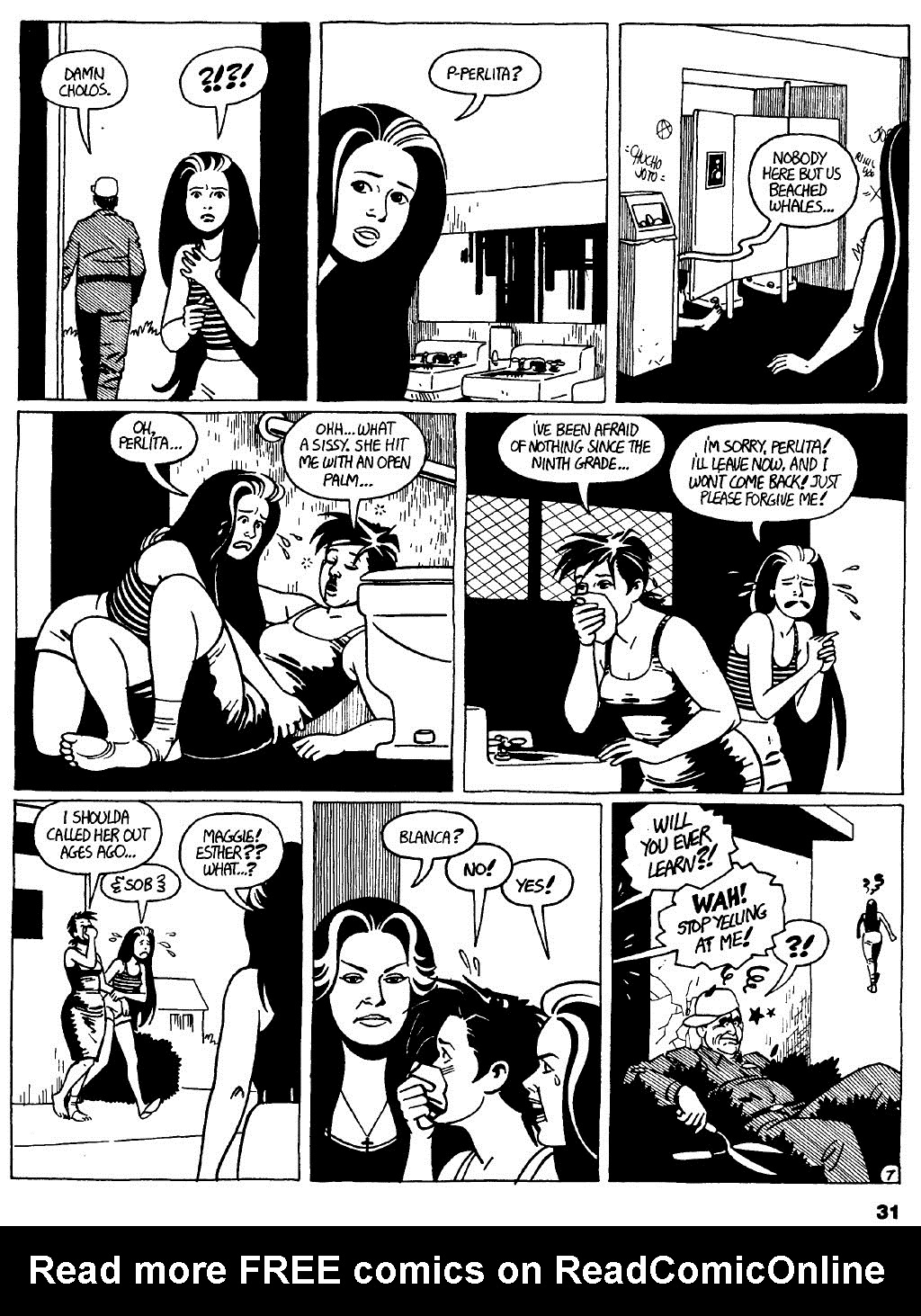 Read online Love and Rockets (1982) comic -  Issue #23 - 33
