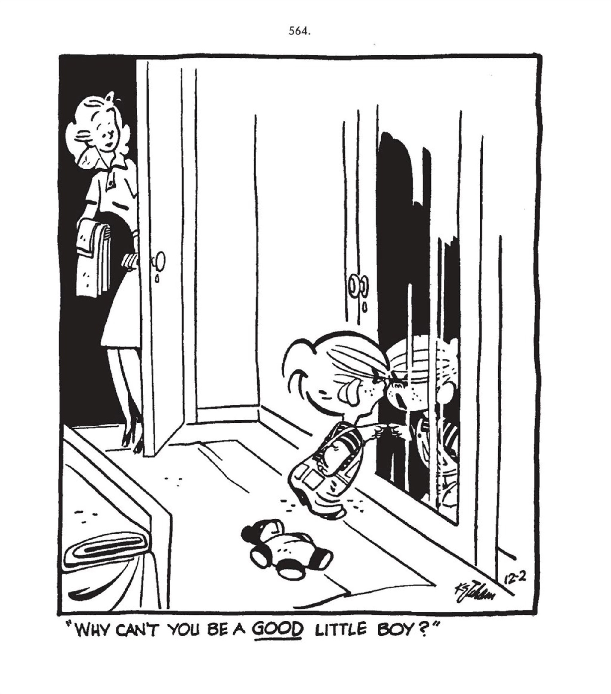 Read online Hank Ketcham's Complete Dennis the Menace comic -  Issue # TPB 1 (Part 6) - 92