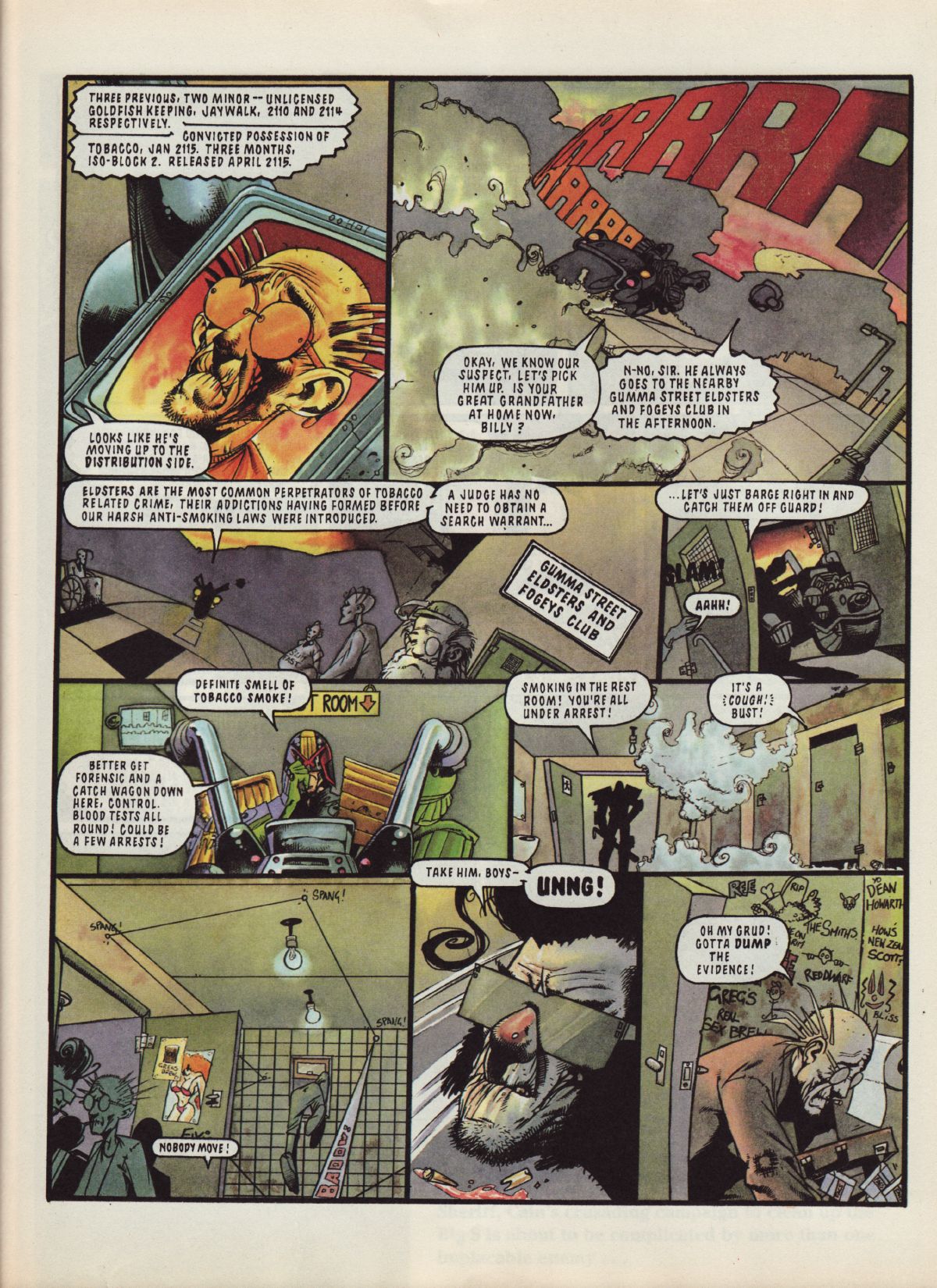 Read online Judge Dredd Megazine (vol. 3) comic -  Issue #19 - 33
