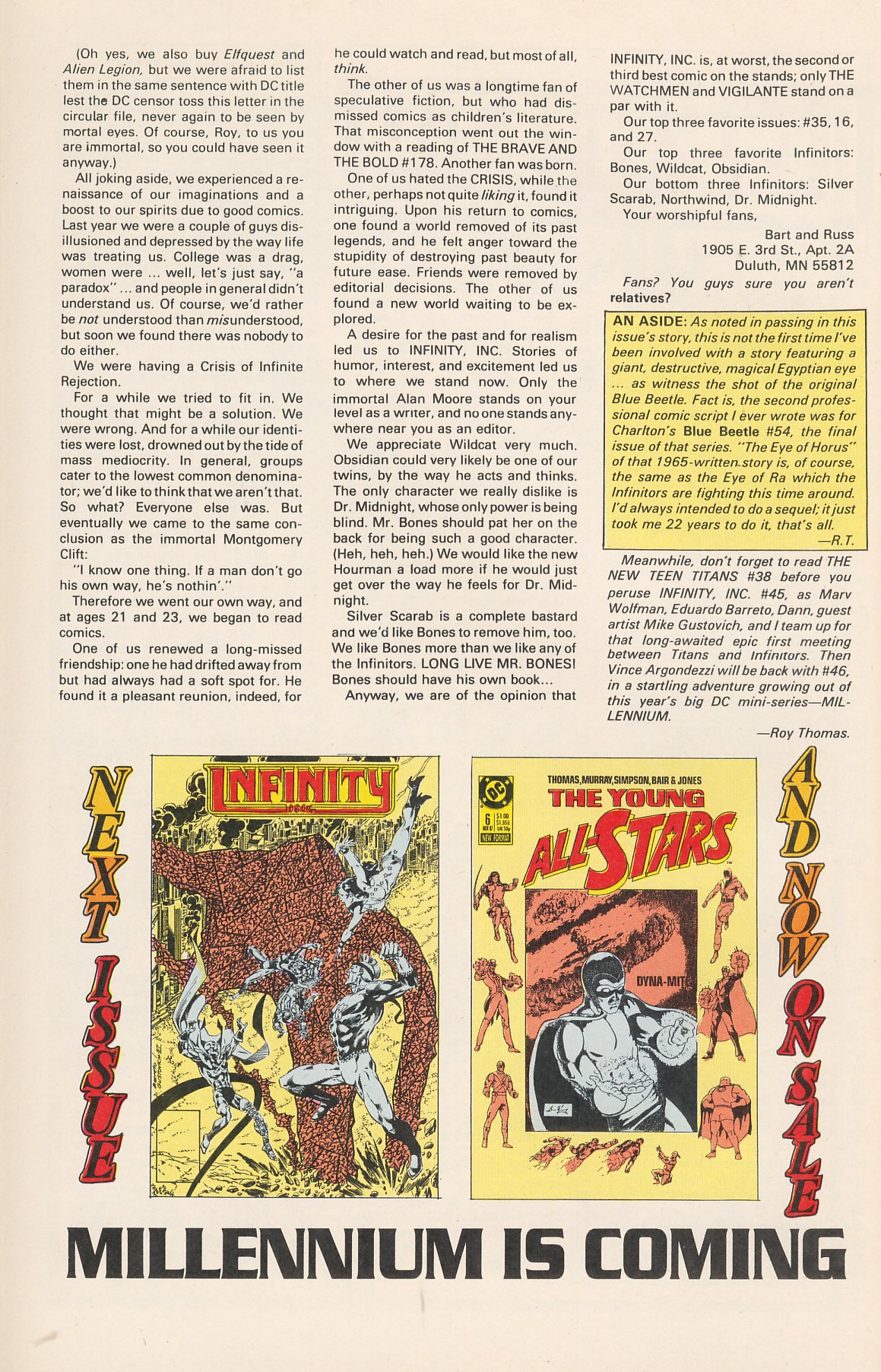 Read online Infinity Inc. (1984) comic -  Issue #44 - 32