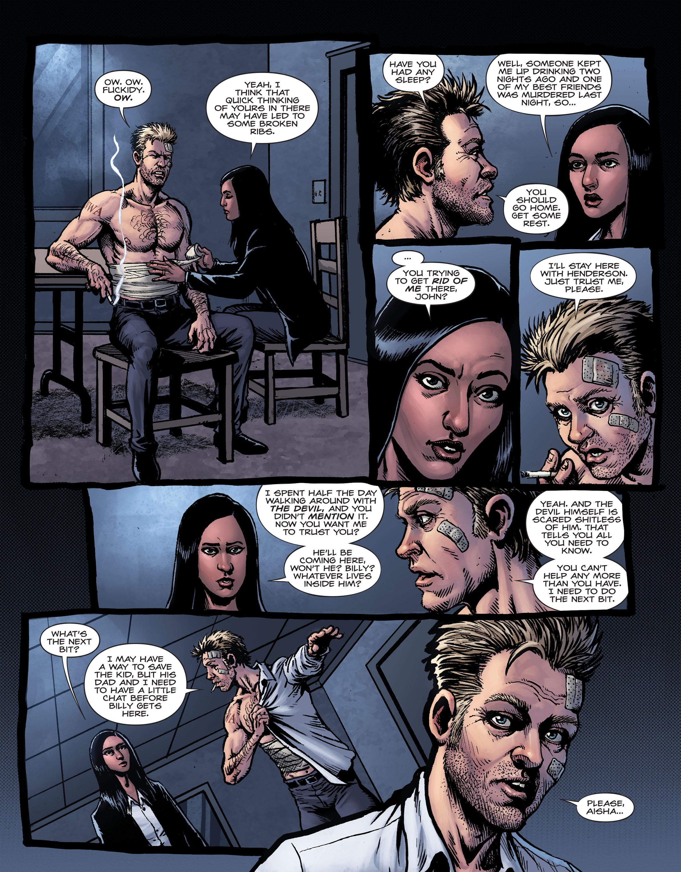 Read online Hellblazer: Rise and Fall comic -  Issue #2 - 42