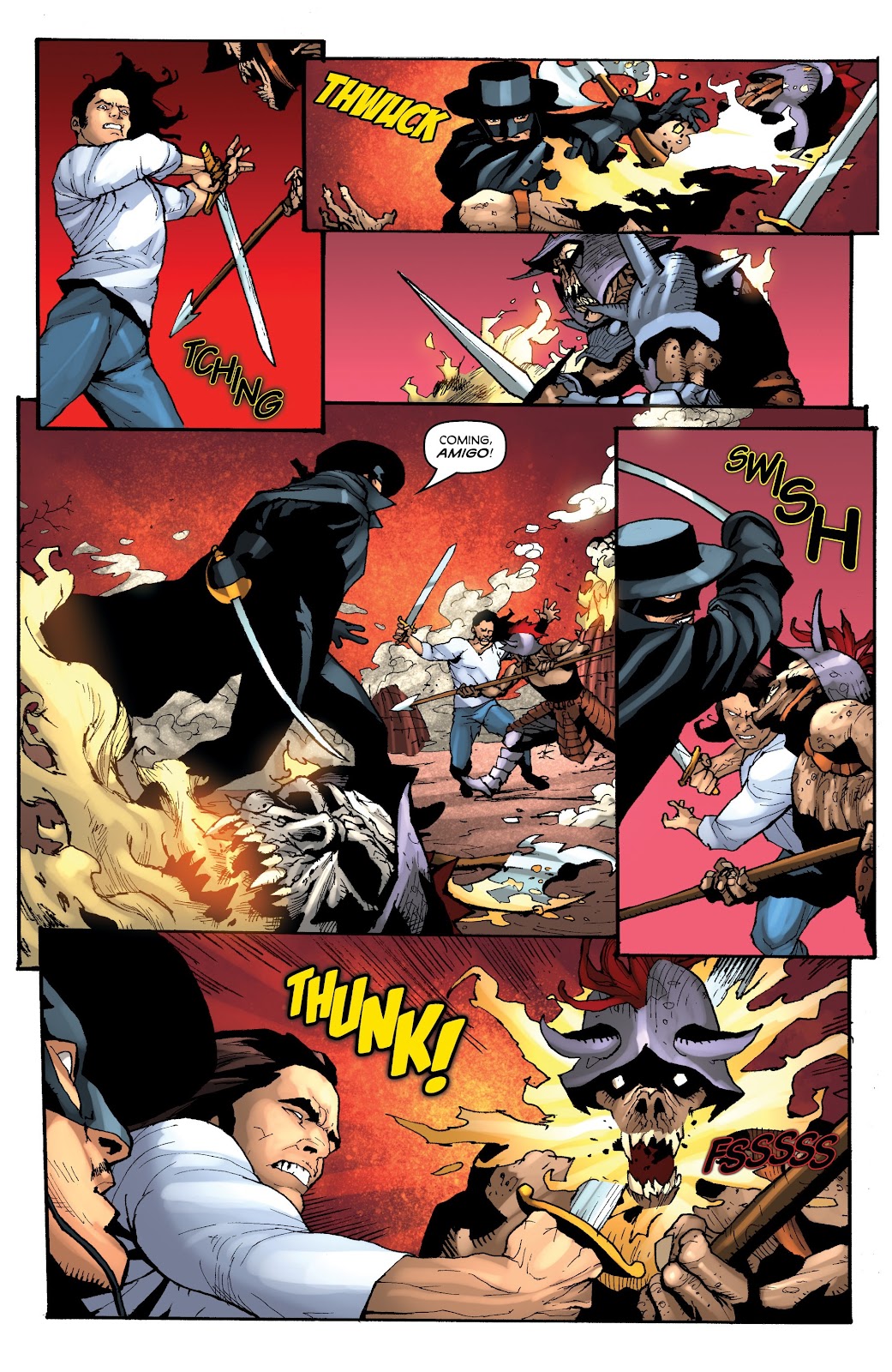Read online Zorro: Swords of Hell comic -  Issue #3 - 14