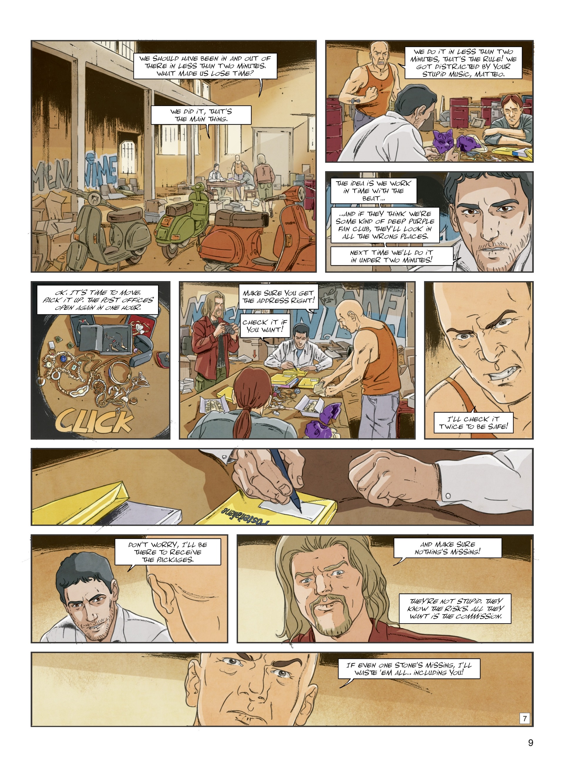 Read online Interpol comic -  Issue #3 - 9
