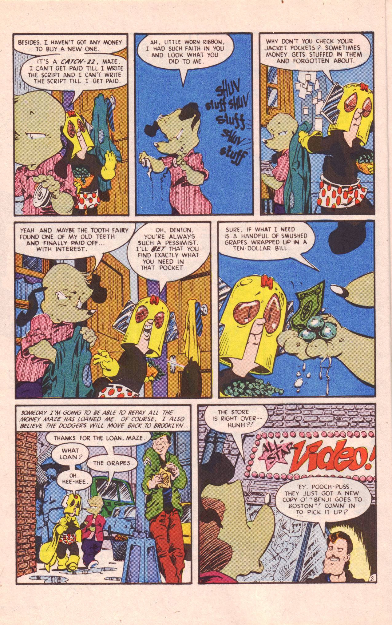 Read online 'Mazing Man comic -  Issue #12 - 3
