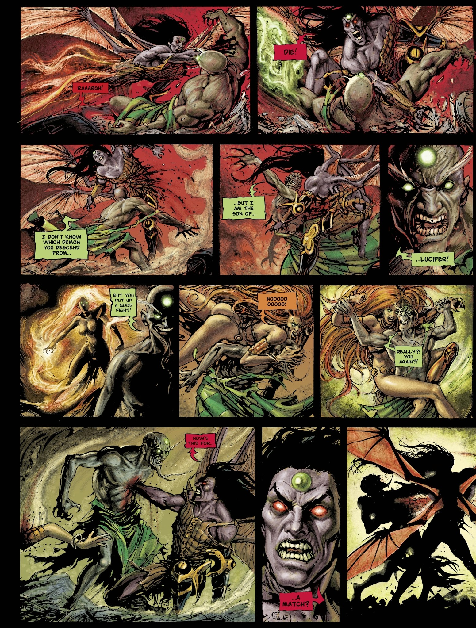 Read online The Black Moon Chronicles comic -  Issue #13 - 48