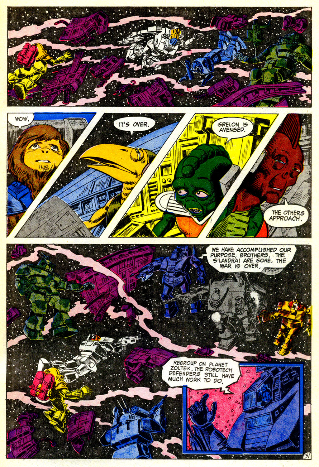 Read online Robotech Defenders comic -  Issue #2 - 33