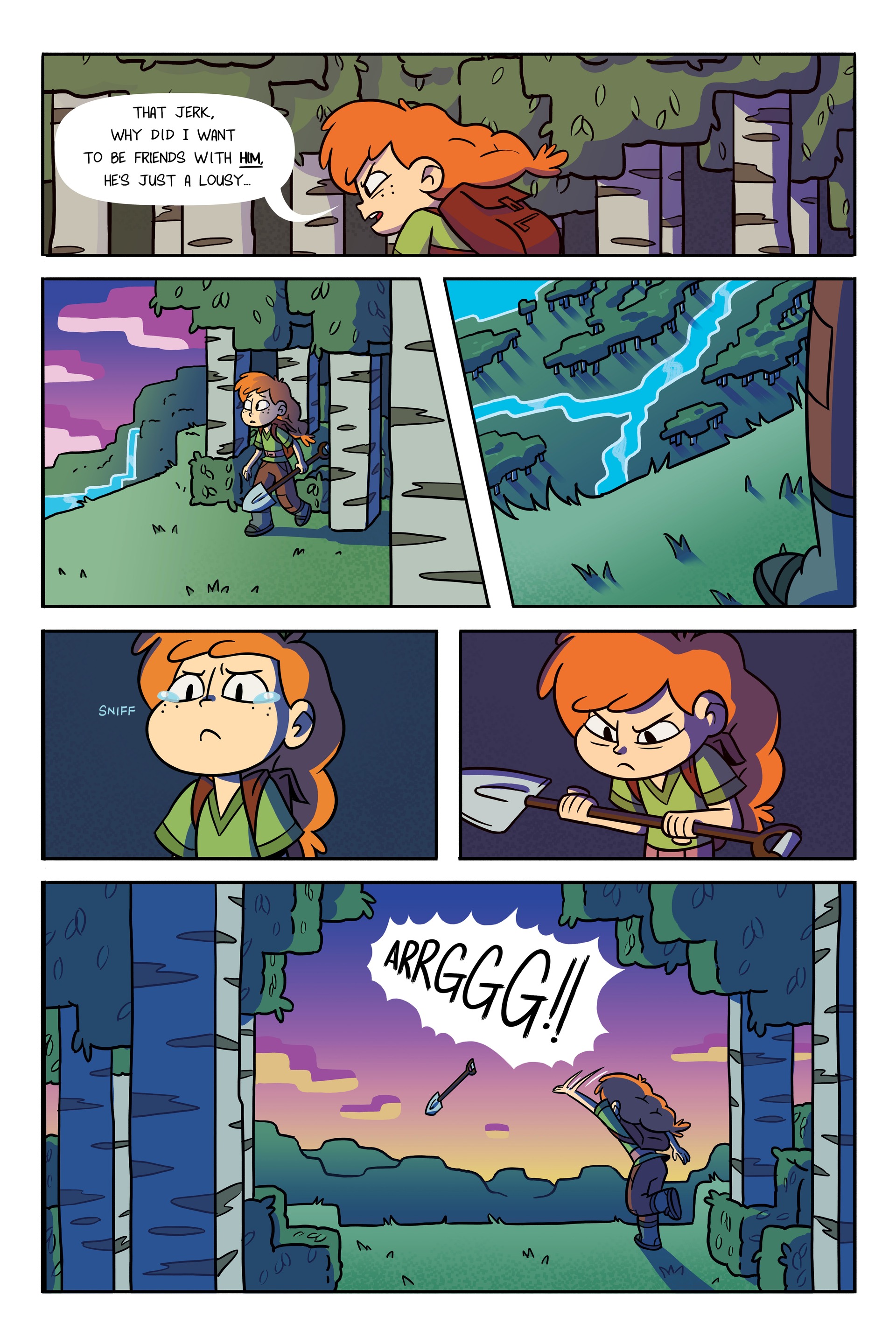 Read online Minecraft: Open World – Into the Nether comic -  Issue # TPB - 30