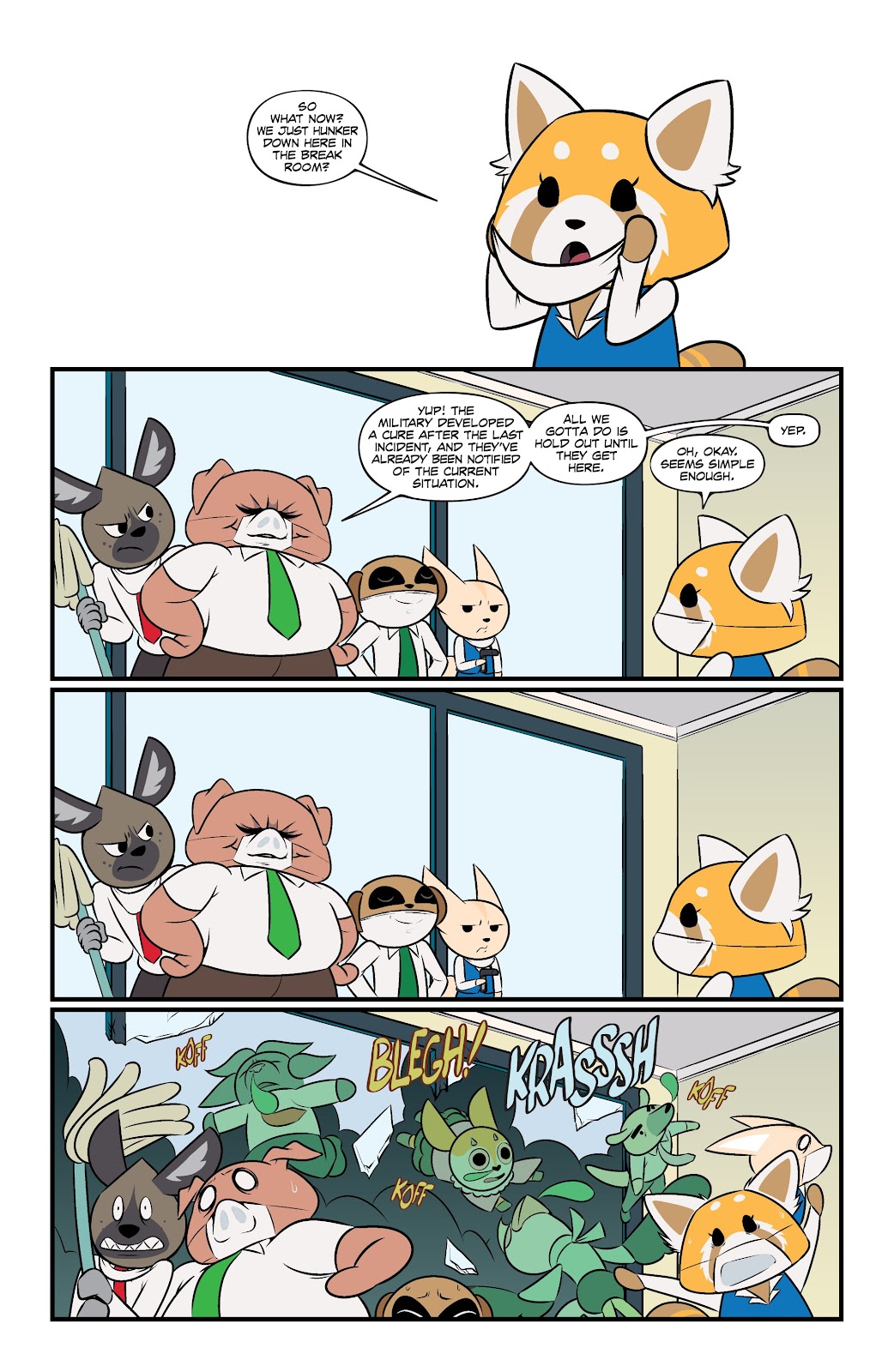 Aggretsuko issue 1 - Page 8