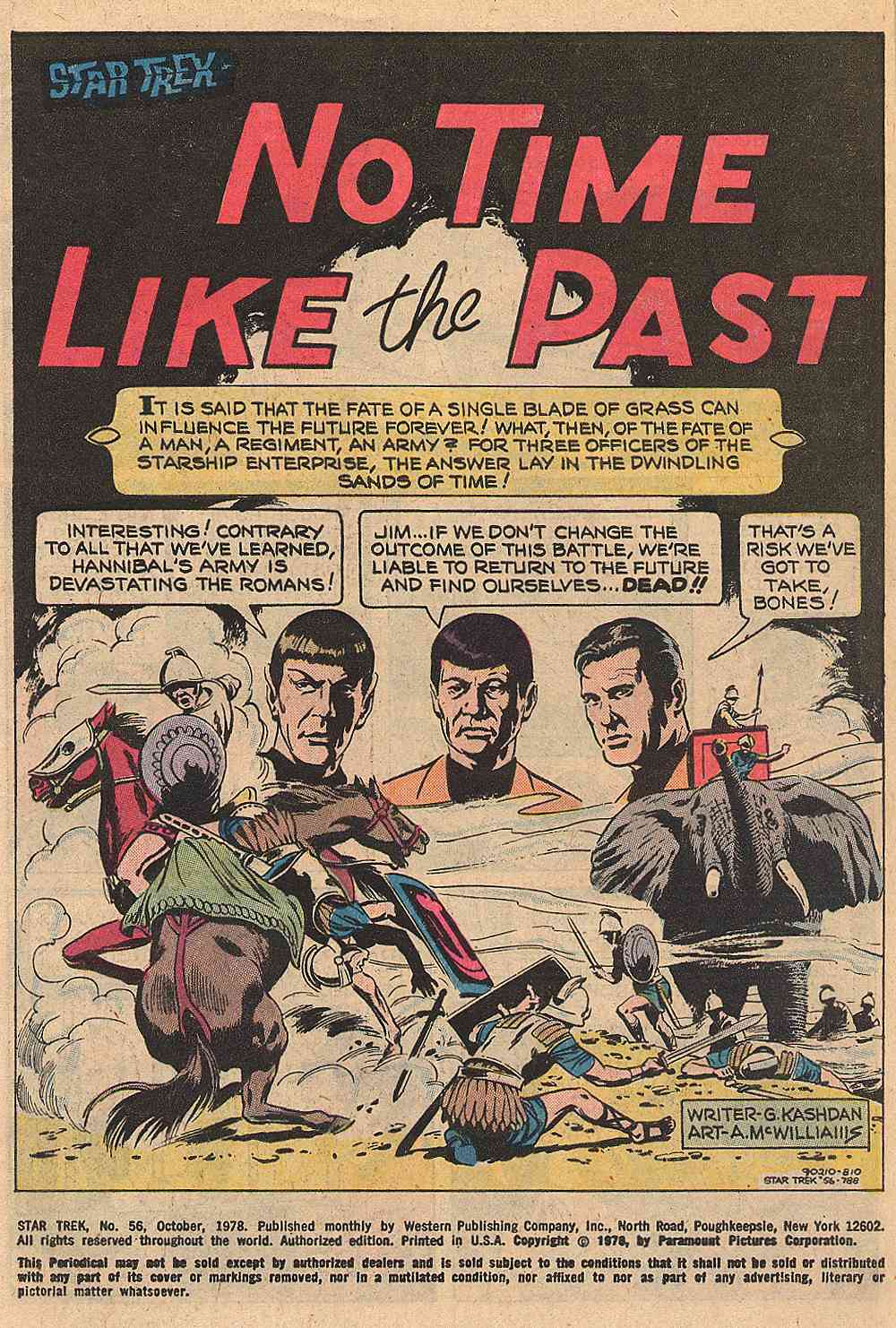 Read online Star Trek (1967) comic -  Issue #56 - 2