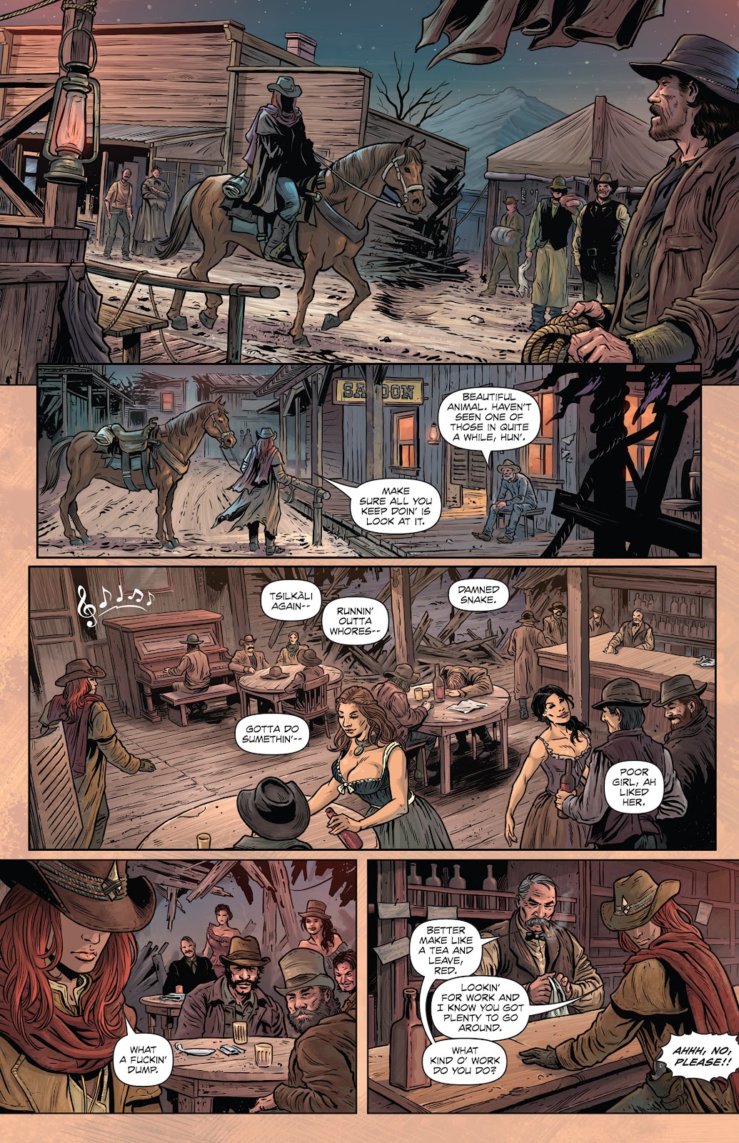 The Few and Cursed issue 1 - Page 6