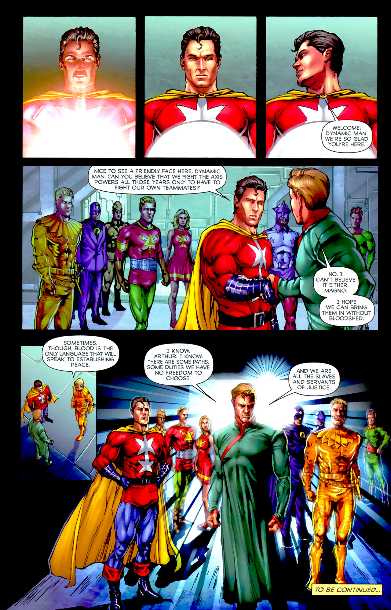 Read online Project Superpowers: Chapter Two comic -  Issue #5 - 27