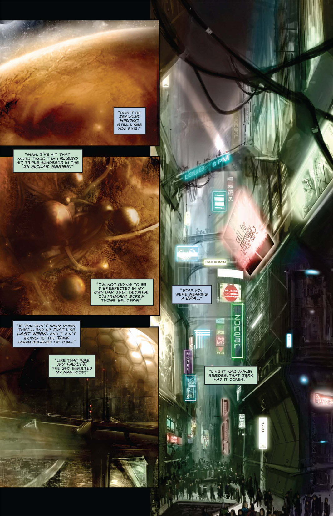Read online Shrapnel: Aristeia Rising comic -  Issue #1 - 16