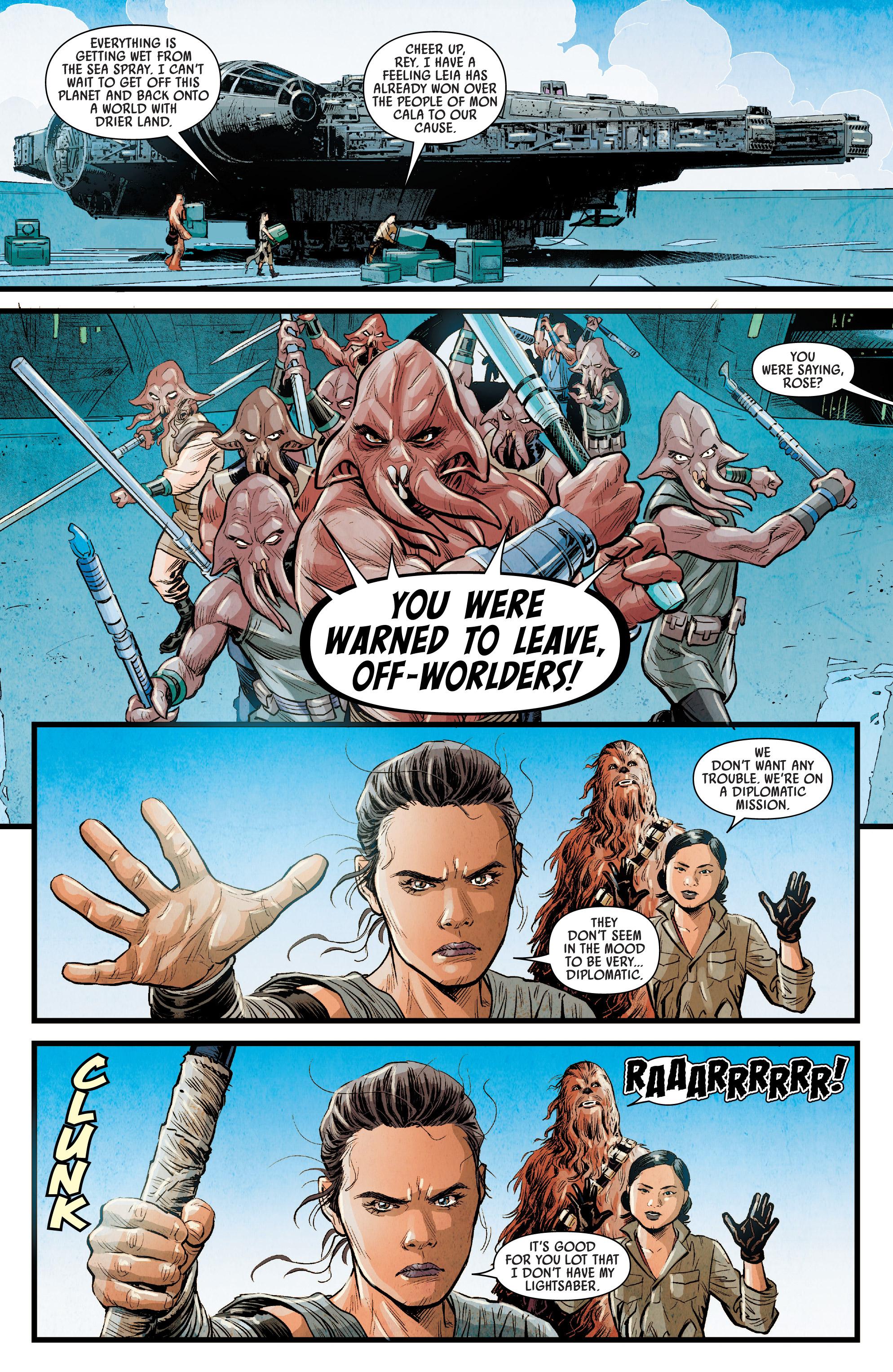 Read online Journey to Star Wars: The Rise Of Skywalker - Allegiance comic -  Issue # _TPB - 44