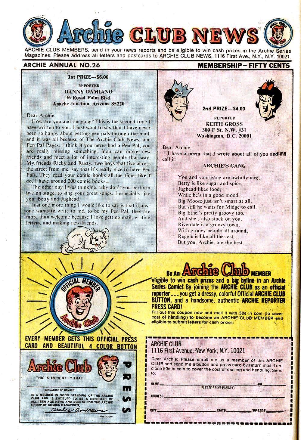 Read online Archie Annual comic -  Issue #26 - 42