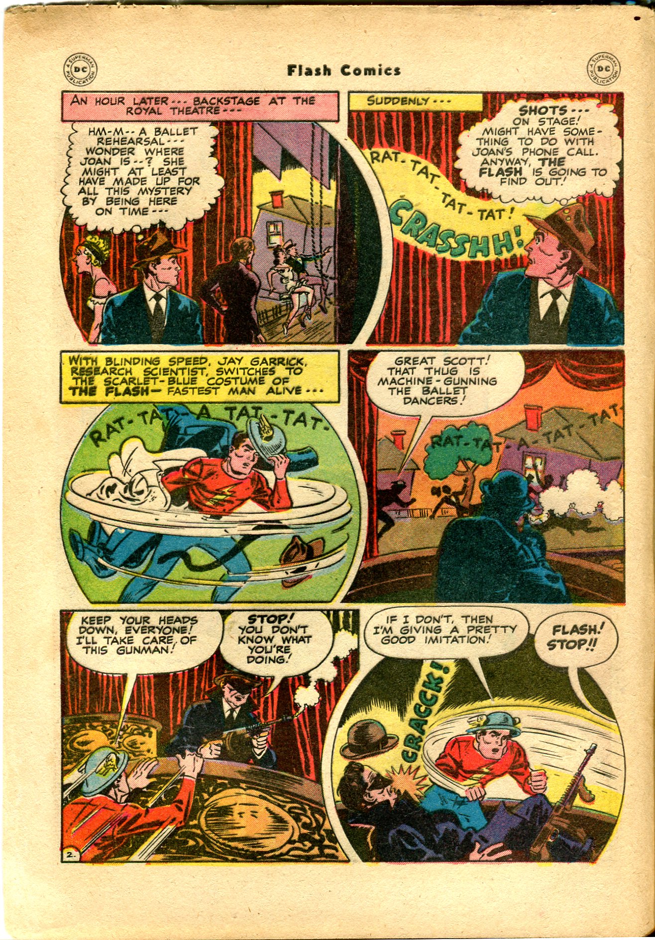 Read online Flash Comics comic -  Issue #85 - 5