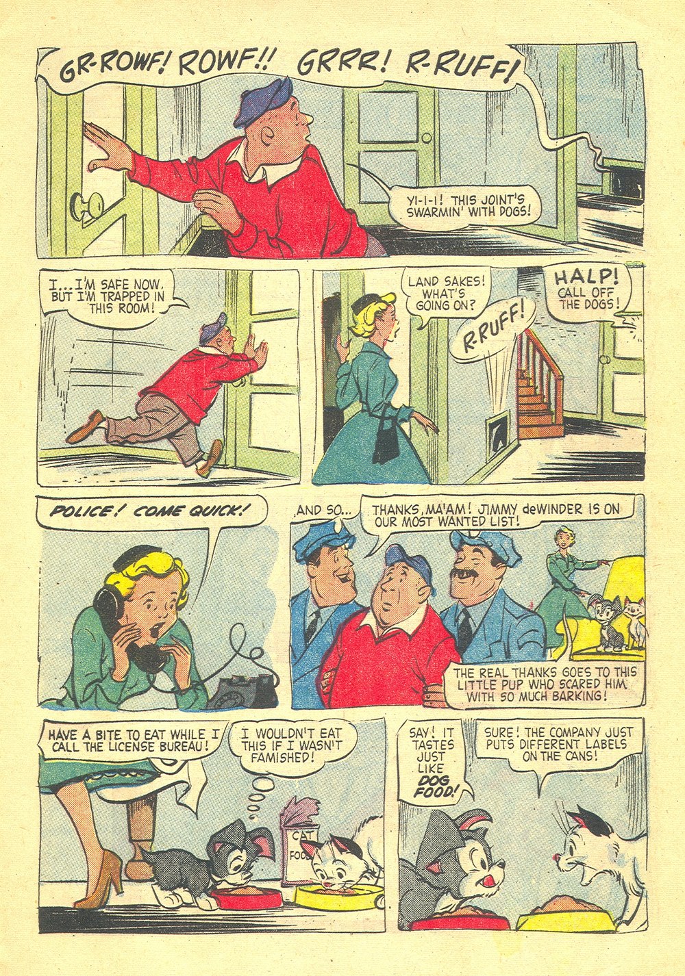 Read online Scamp (1958) comic -  Issue #7 - 9