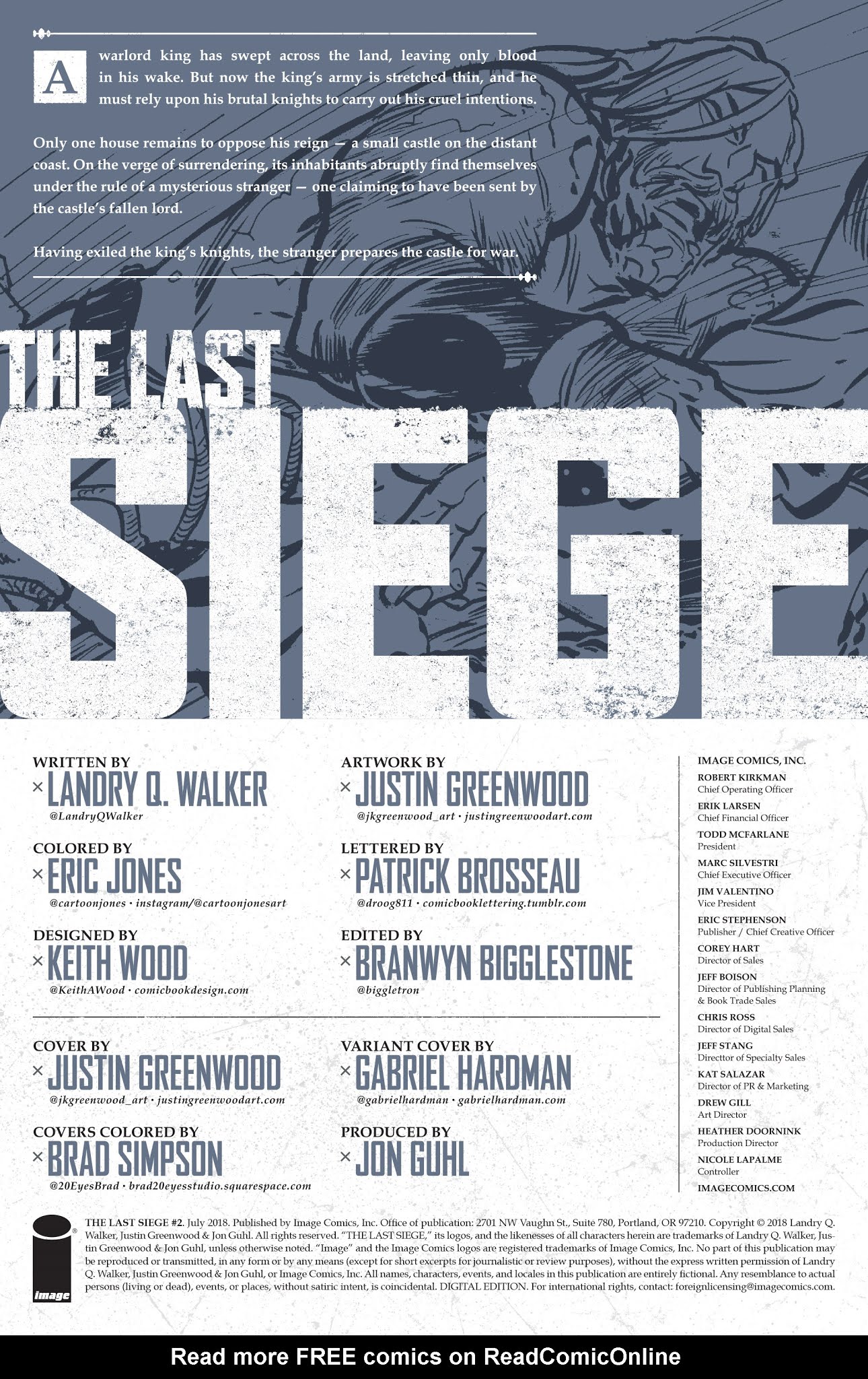 Read online The Last Siege comic -  Issue #2 - 2