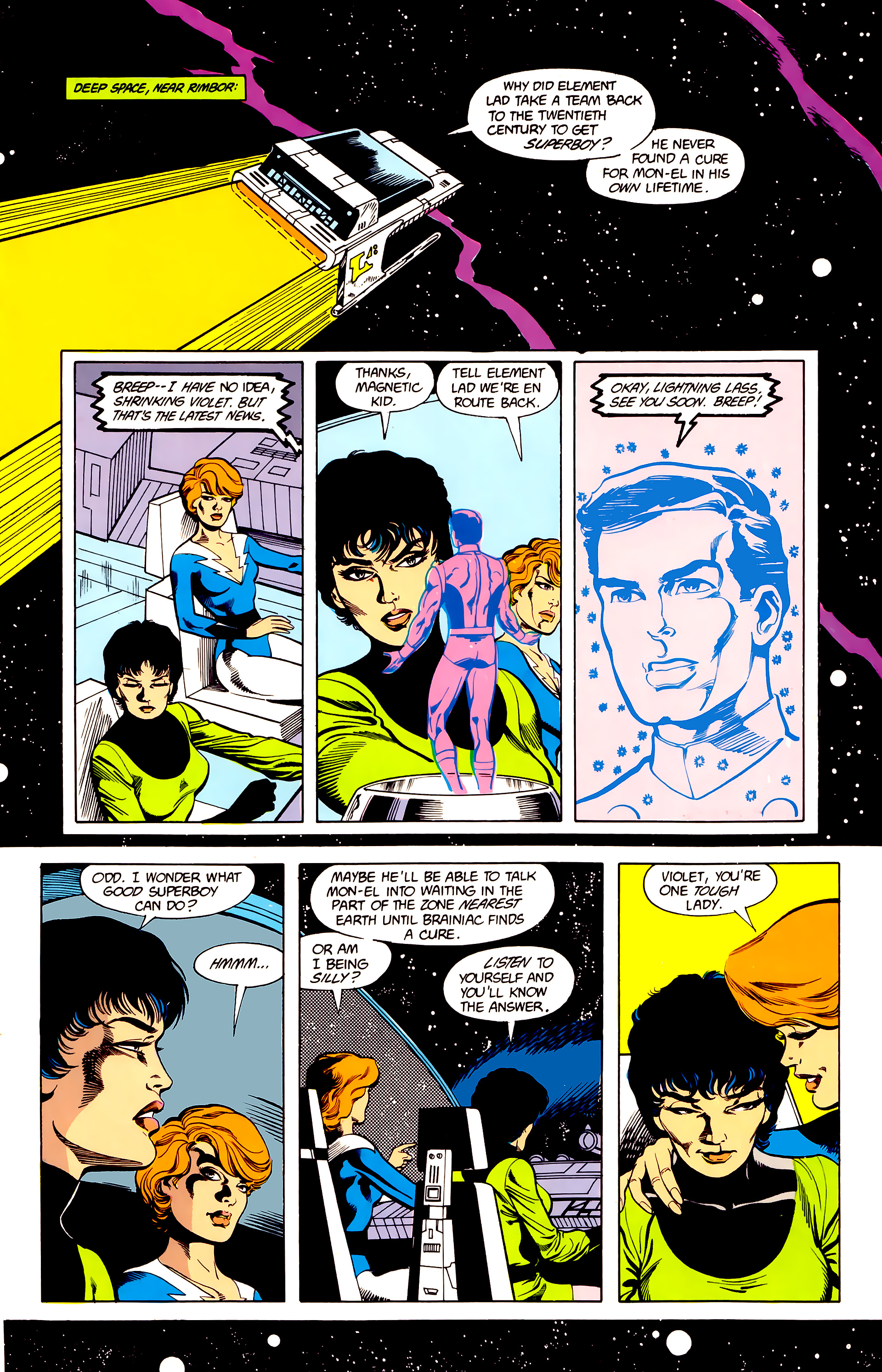 Read online Legion of Super-Heroes (1984) comic -  Issue #23 - 21