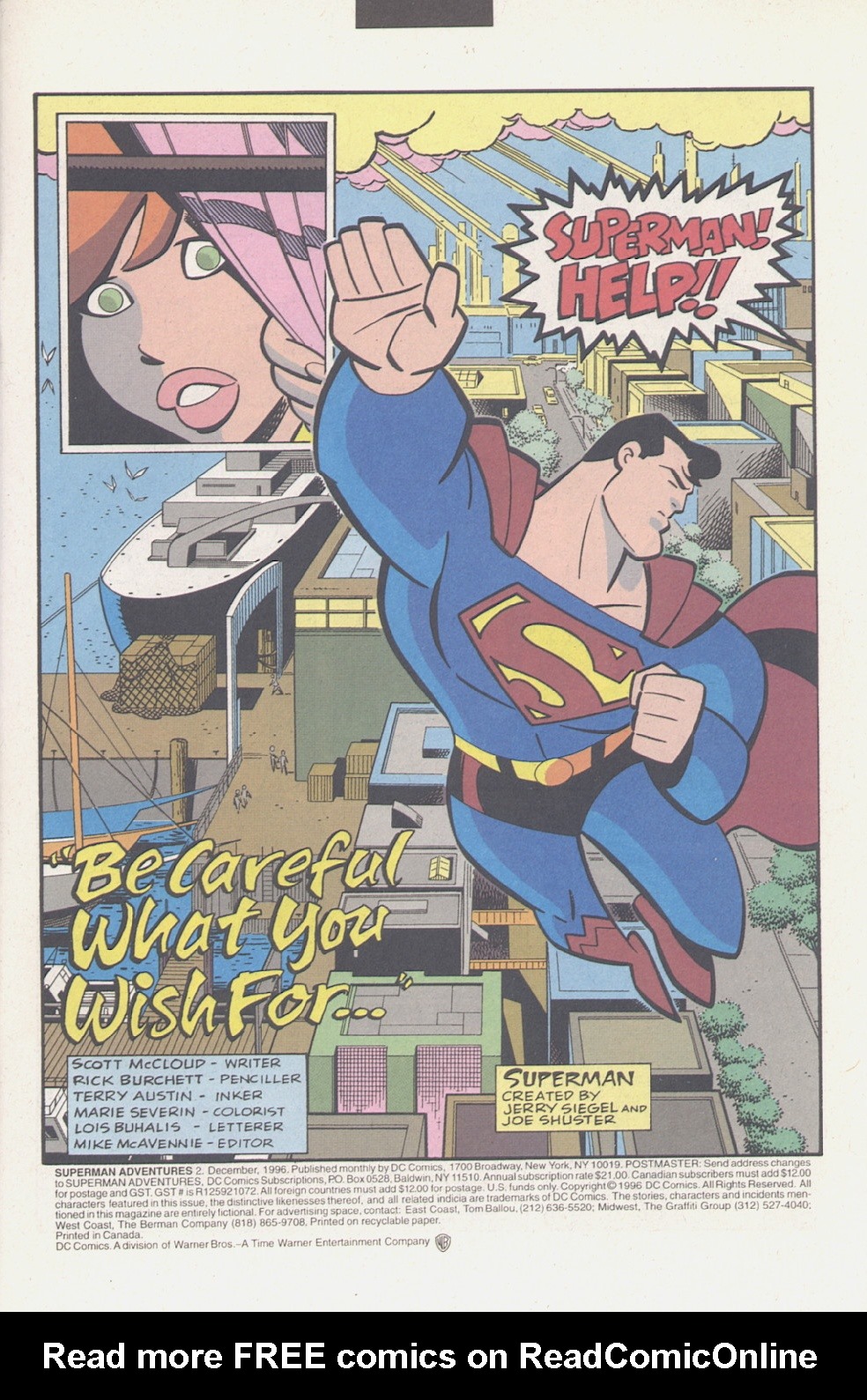 Read online Superman Adventures comic -  Issue #2 - 2